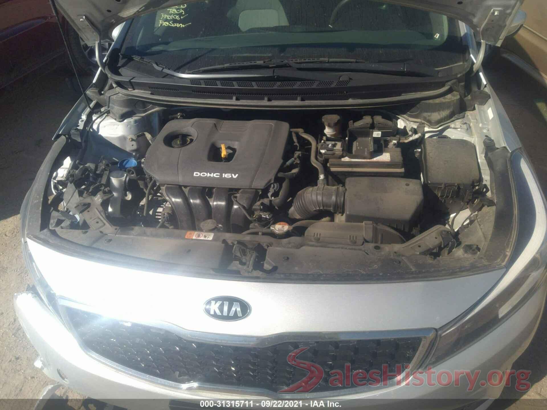 3KPFK4A73HE157483 2017 KIA FORTE