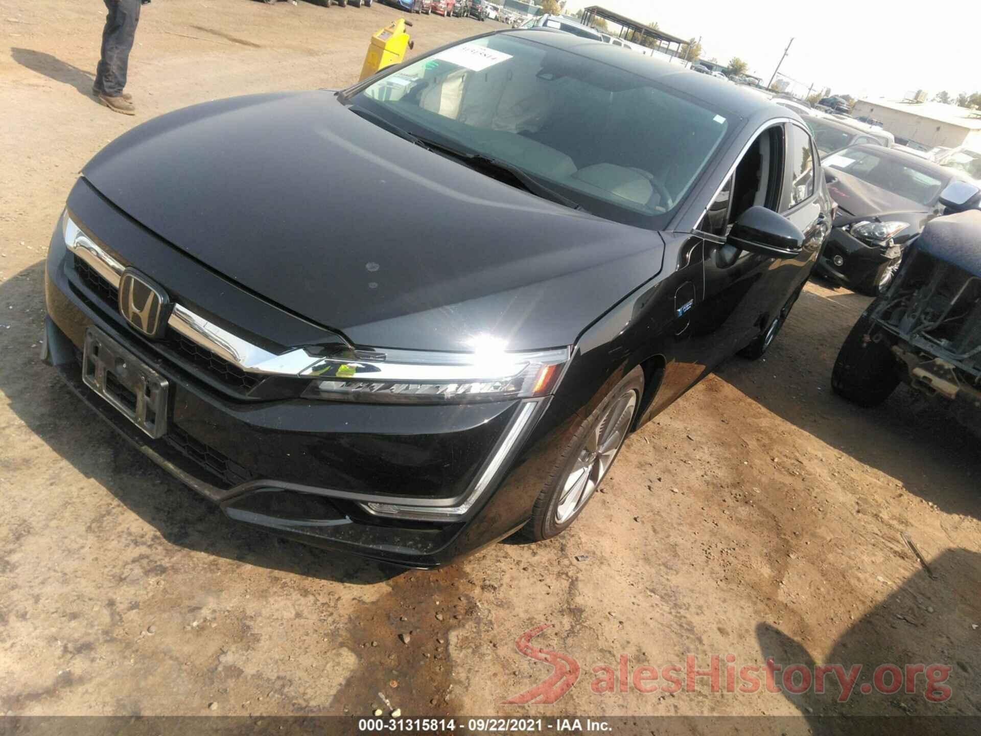 JHMZC5F12JC014413 2018 HONDA CLARITY PLUG-IN HYBRID