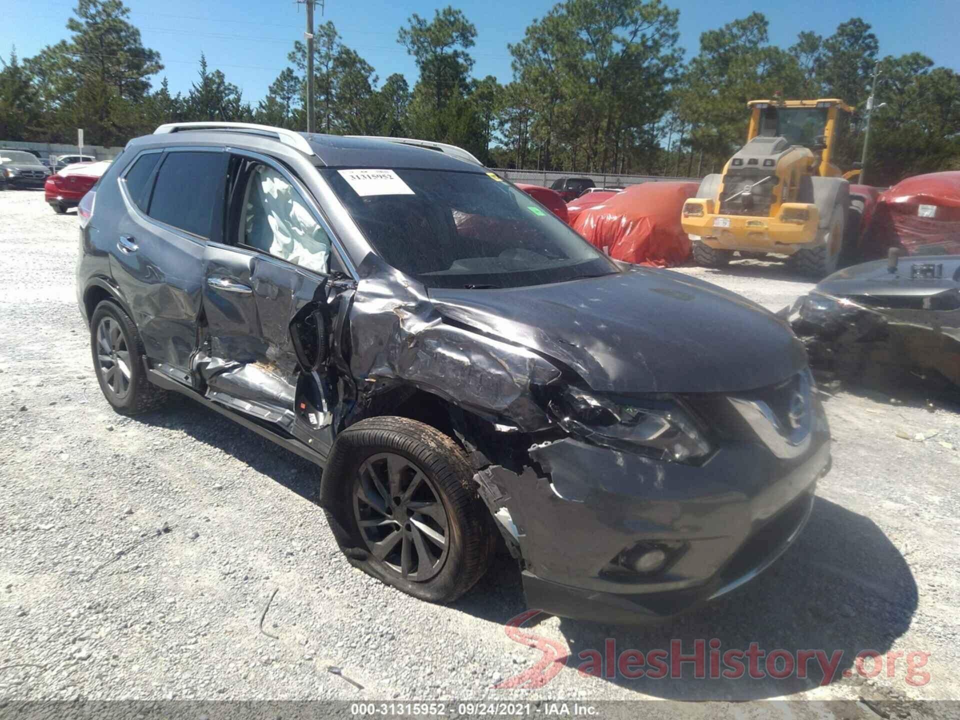 5N1AT2MT8GC924086 2016 NISSAN ROGUE