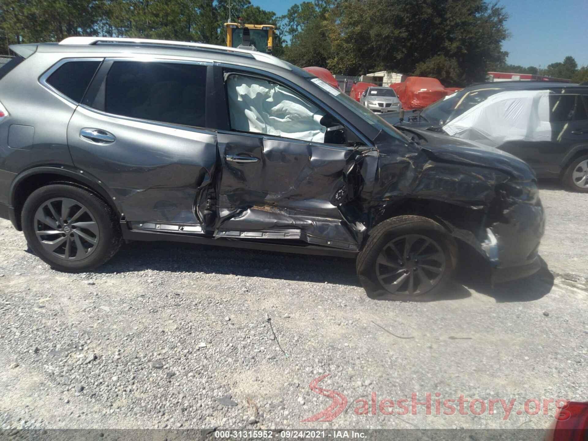 5N1AT2MT8GC924086 2016 NISSAN ROGUE