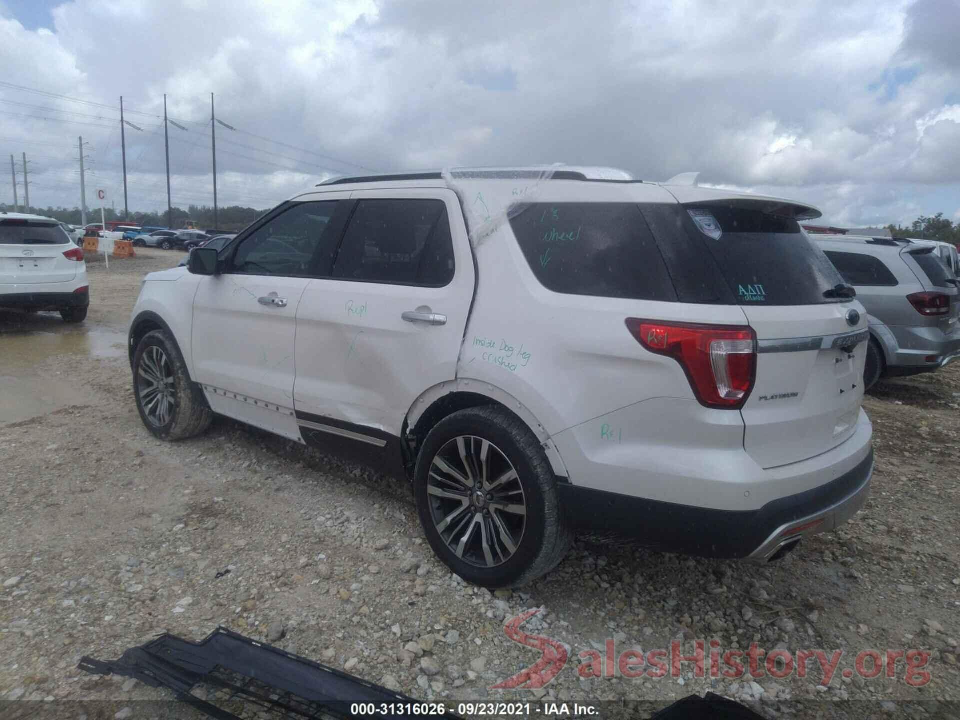 1FM5K8HT0HGC52018 2017 FORD EXPLORER