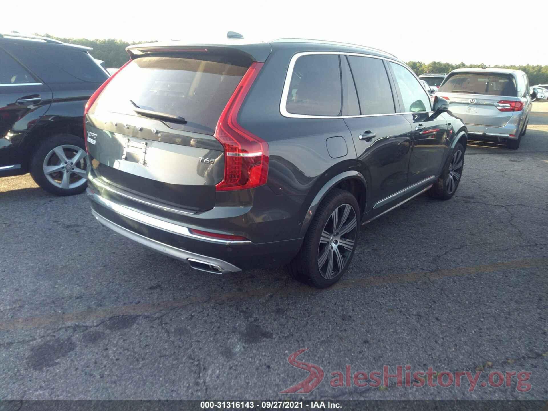 YV4A22PLXM1693618 2021 VOLVO XC90