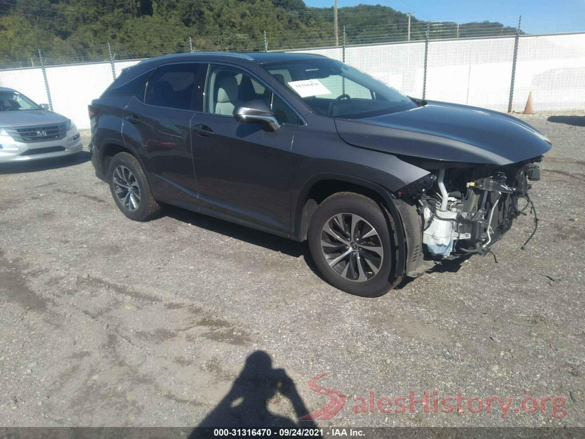 2T2HZMDA3MC260144 2021 LEXUS RX