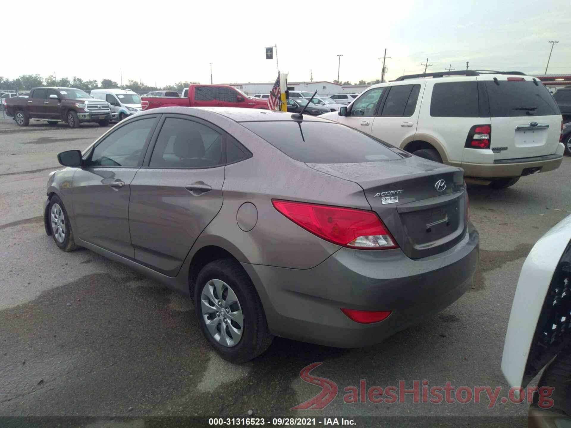 KMHCT4AE6HU367491 2017 HYUNDAI ACCENT