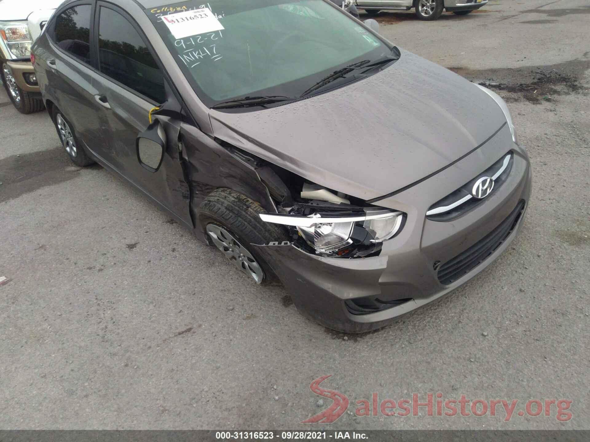 KMHCT4AE6HU367491 2017 HYUNDAI ACCENT