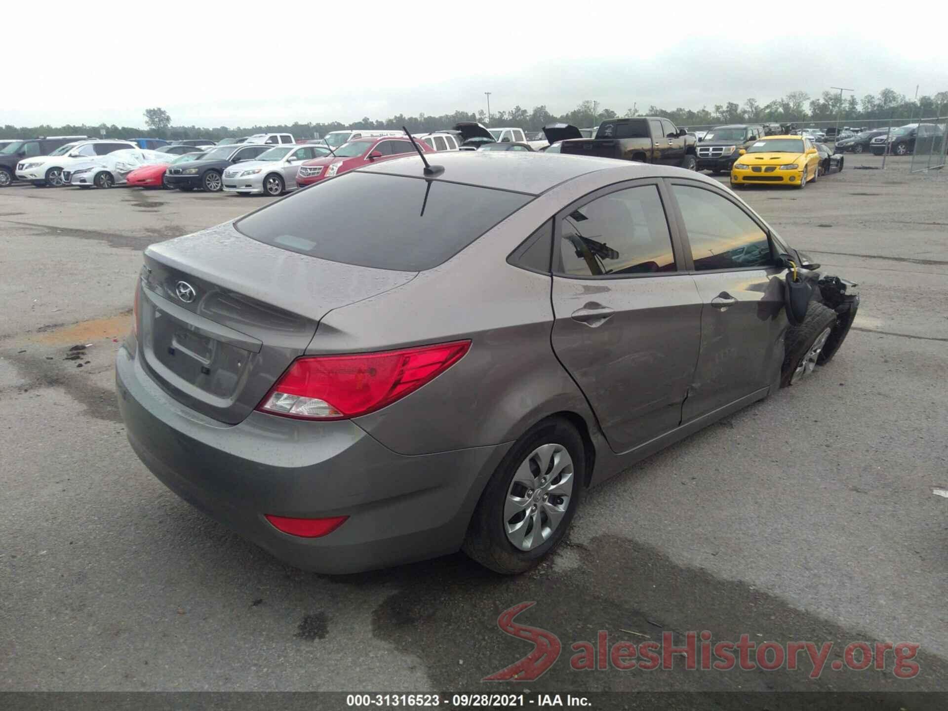 KMHCT4AE6HU367491 2017 HYUNDAI ACCENT