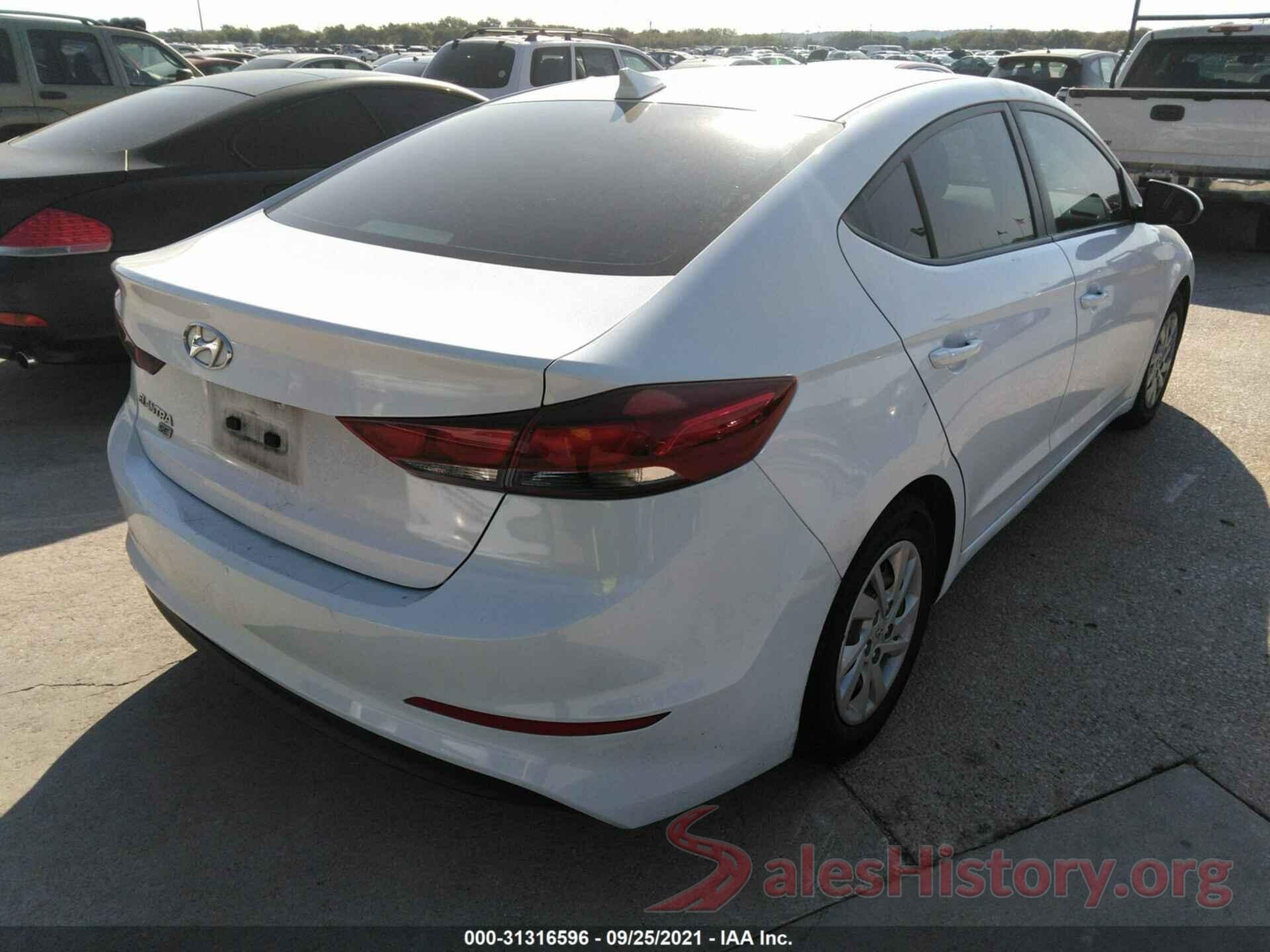 5NPD74LF1HH075227 2017 HYUNDAI ELANTRA