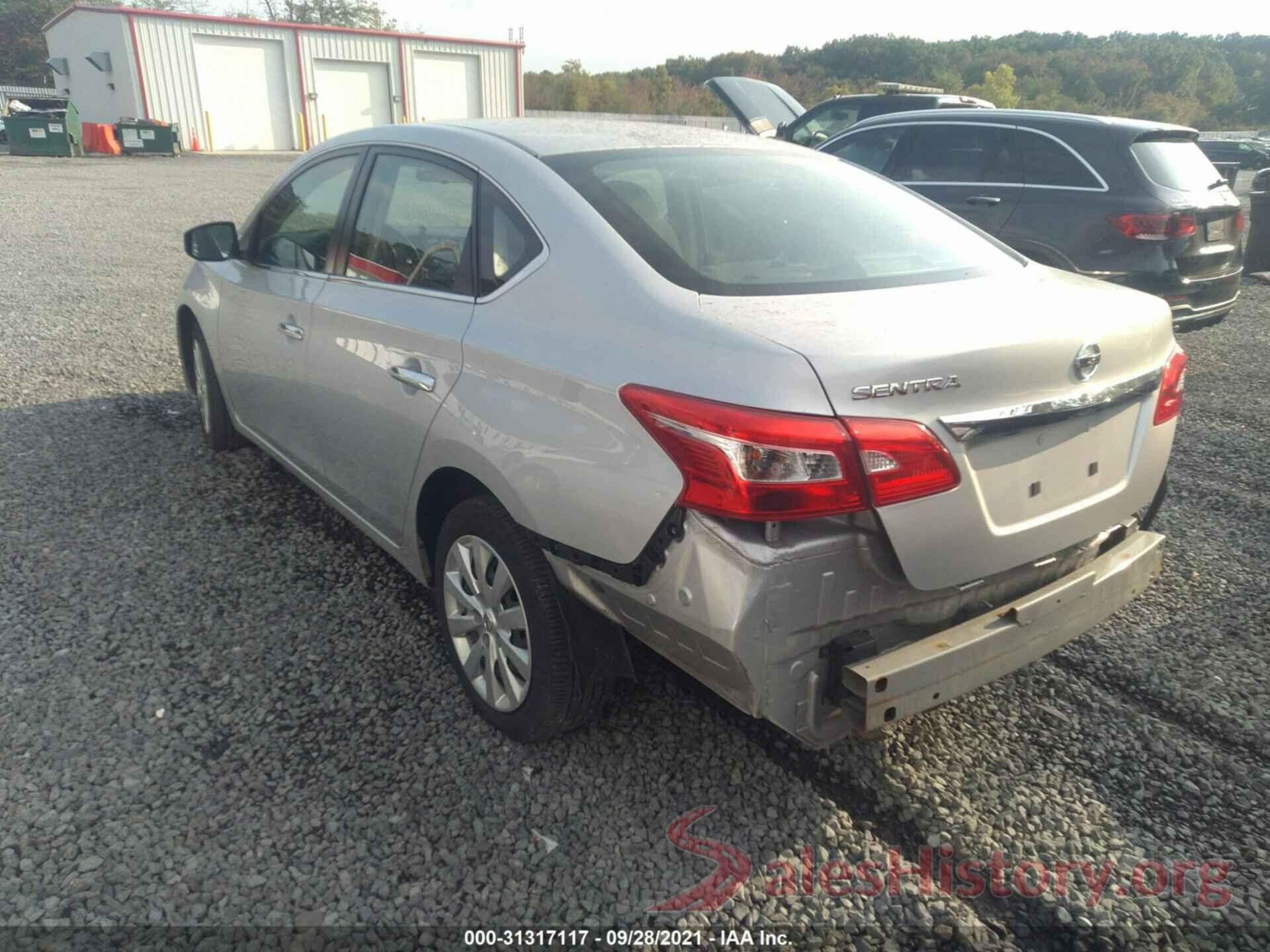 3N1AB7AP4KY350536 2019 NISSAN SENTRA