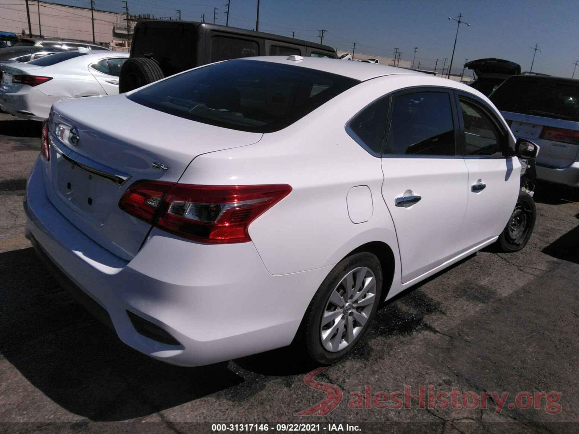 3N1AB7AP9HY403210 2017 NISSAN SENTRA