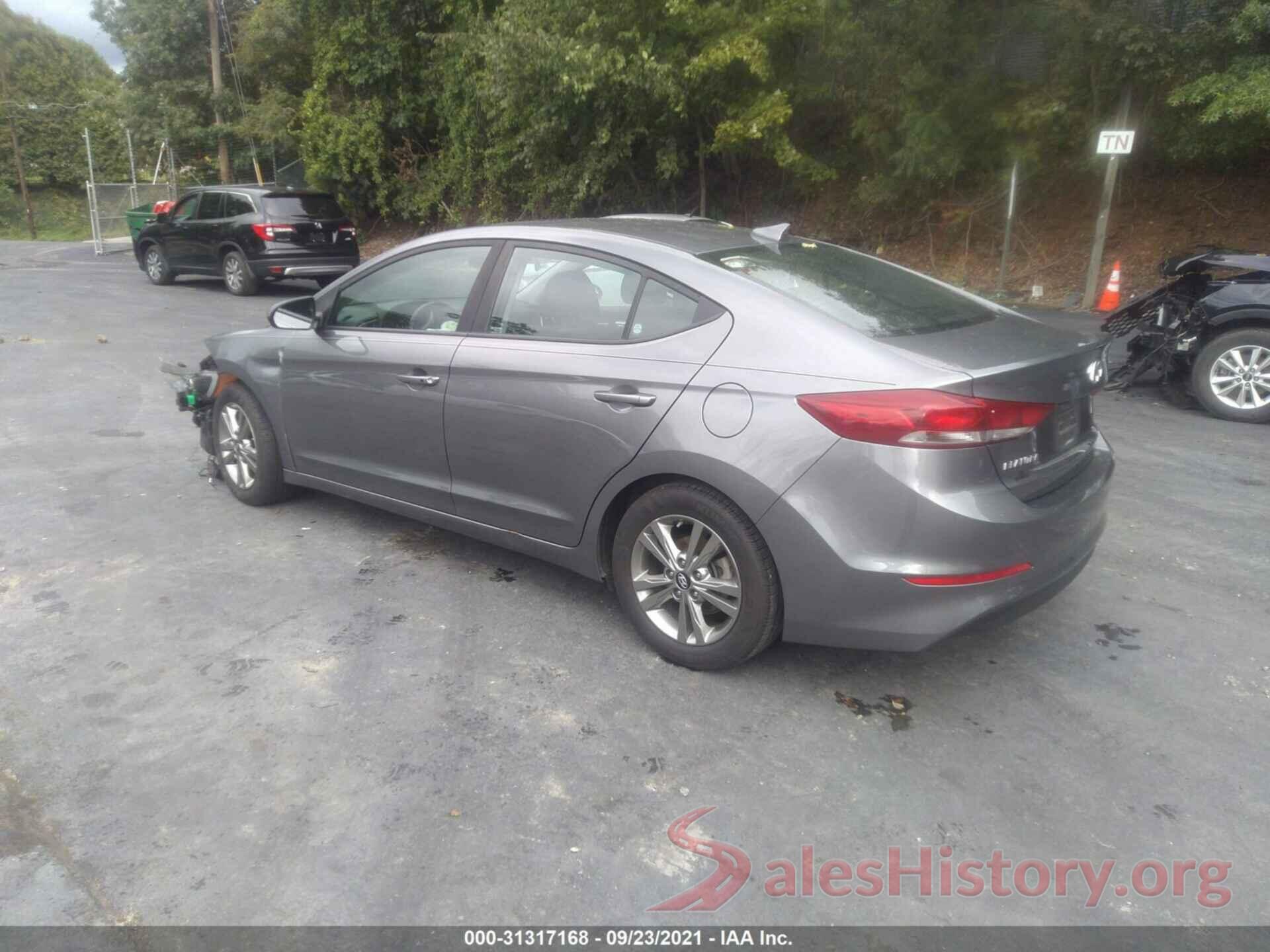 5NPD84LFXJH366005 2018 HYUNDAI ELANTRA