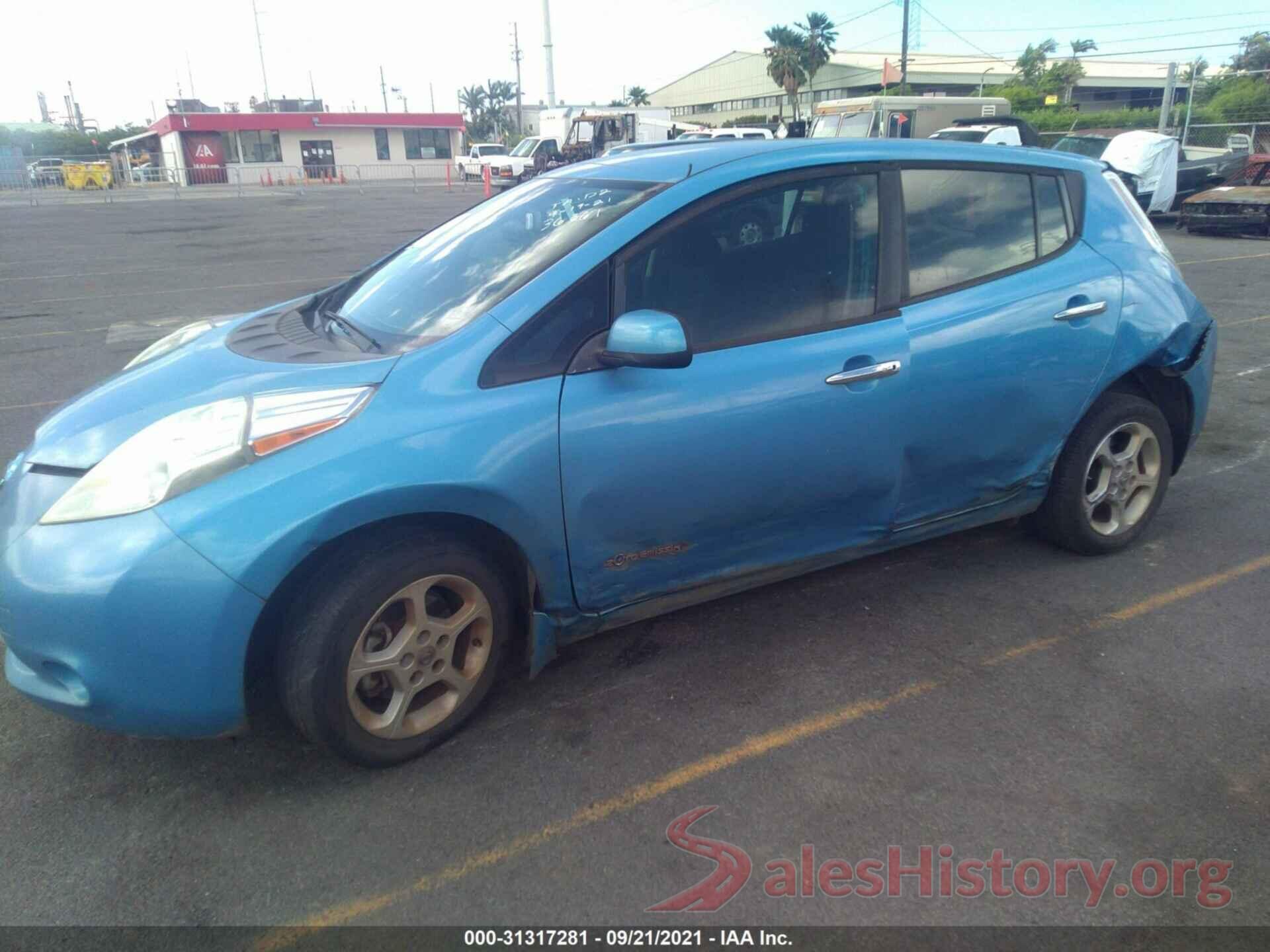 1N4AZ0CP0DC406096 2013 NISSAN LEAF