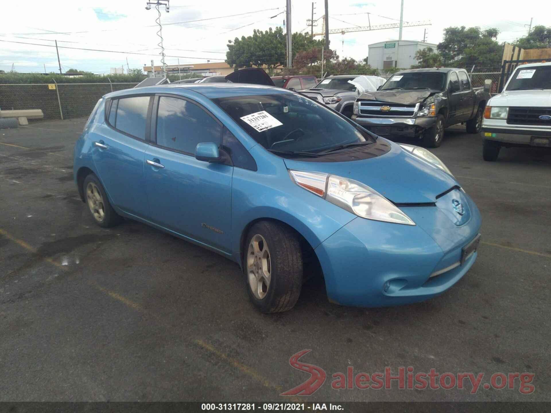 1N4AZ0CP0DC406096 2013 NISSAN LEAF