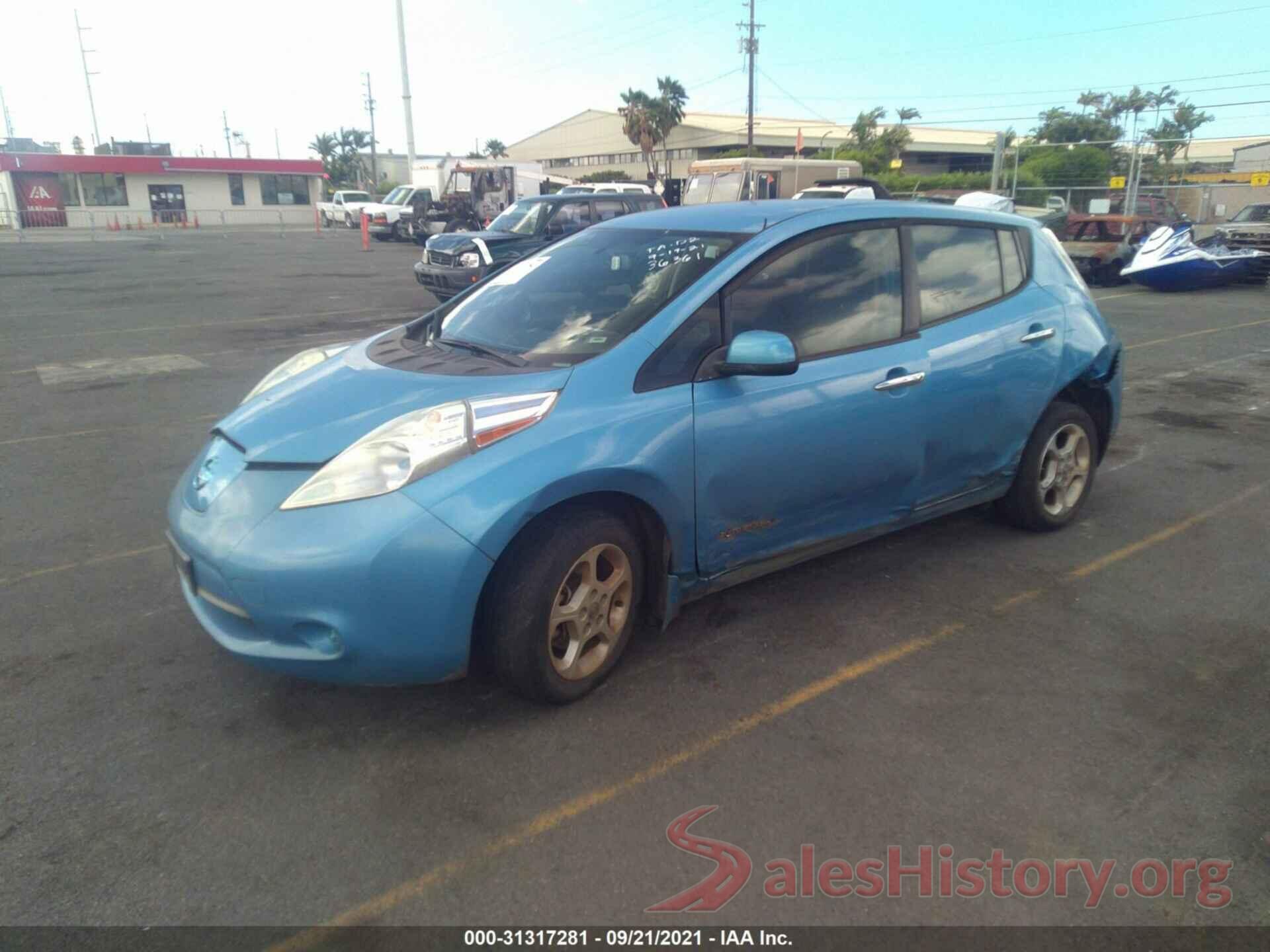 1N4AZ0CP0DC406096 2013 NISSAN LEAF