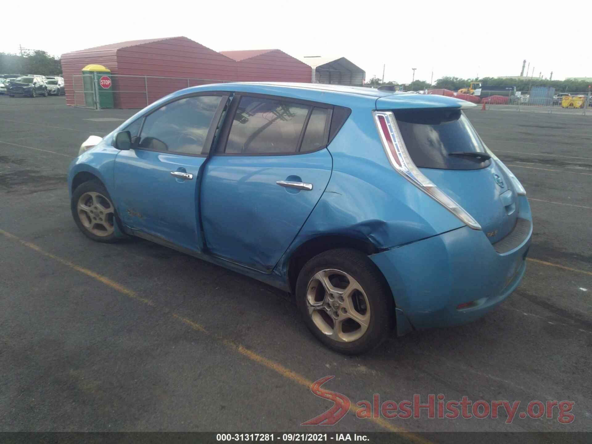 1N4AZ0CP0DC406096 2013 NISSAN LEAF