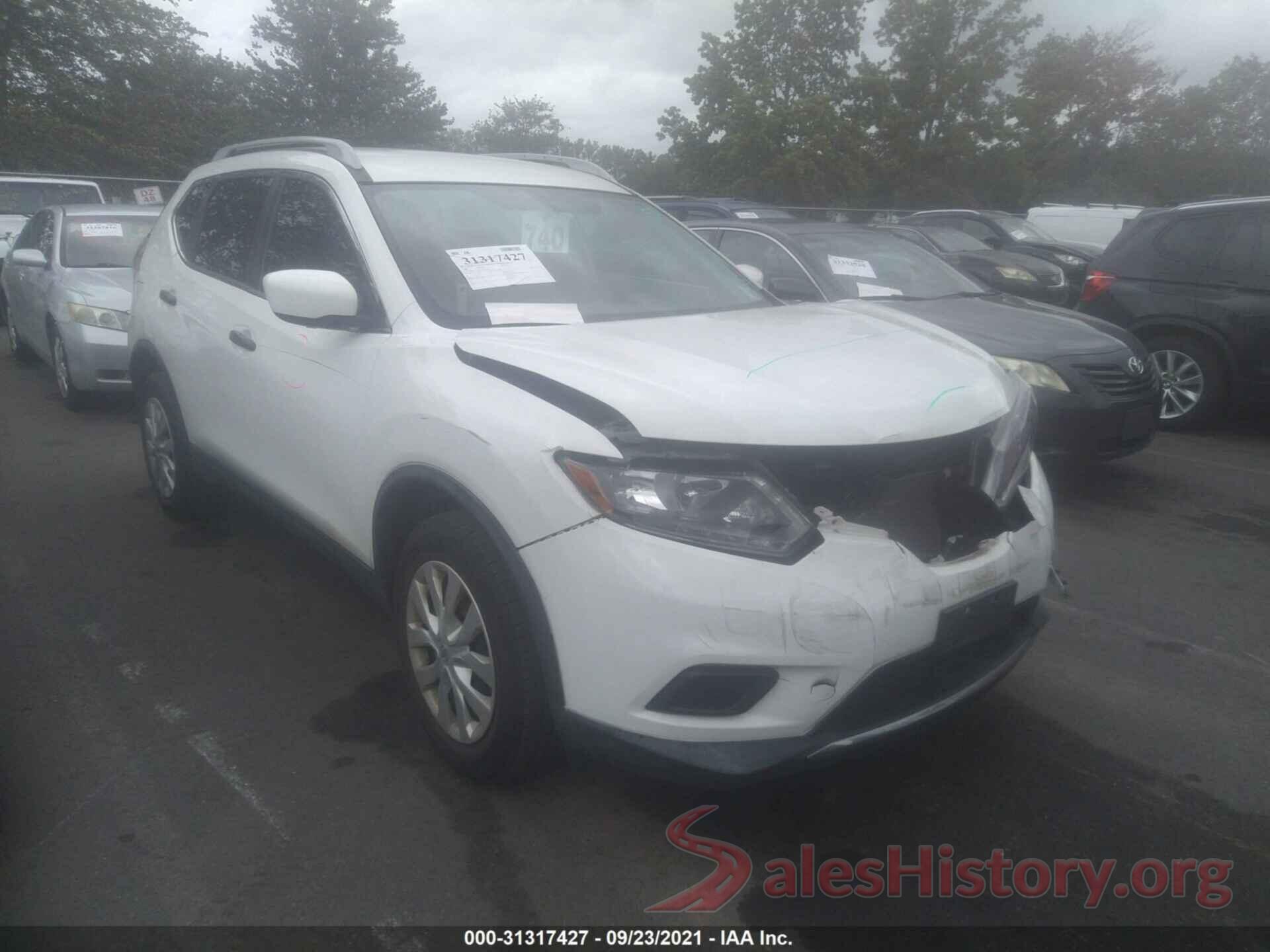 KNMAT2MV4GP733330 2016 NISSAN ROGUE