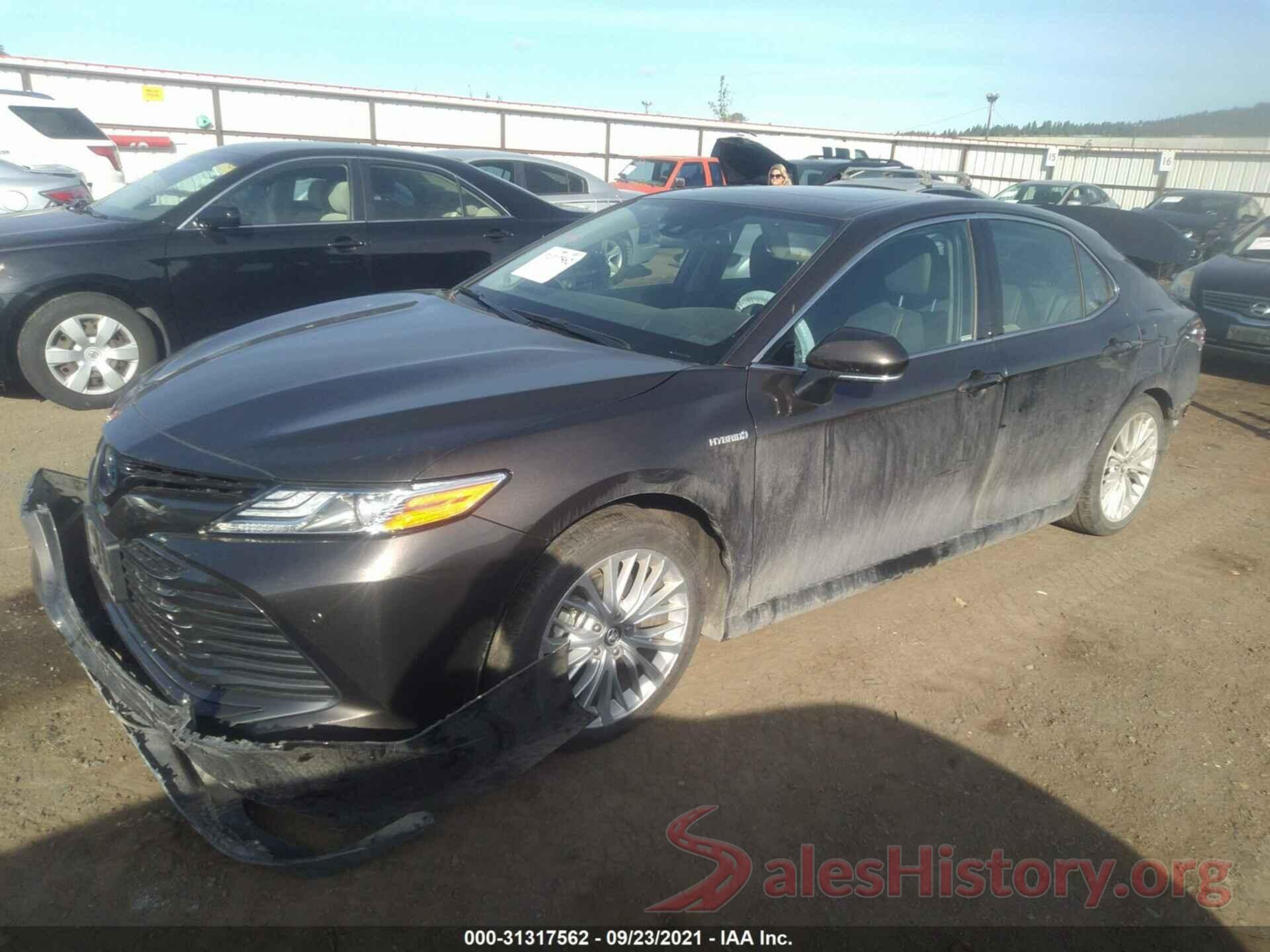 4T1B21HK7KU516412 2019 TOYOTA CAMRY