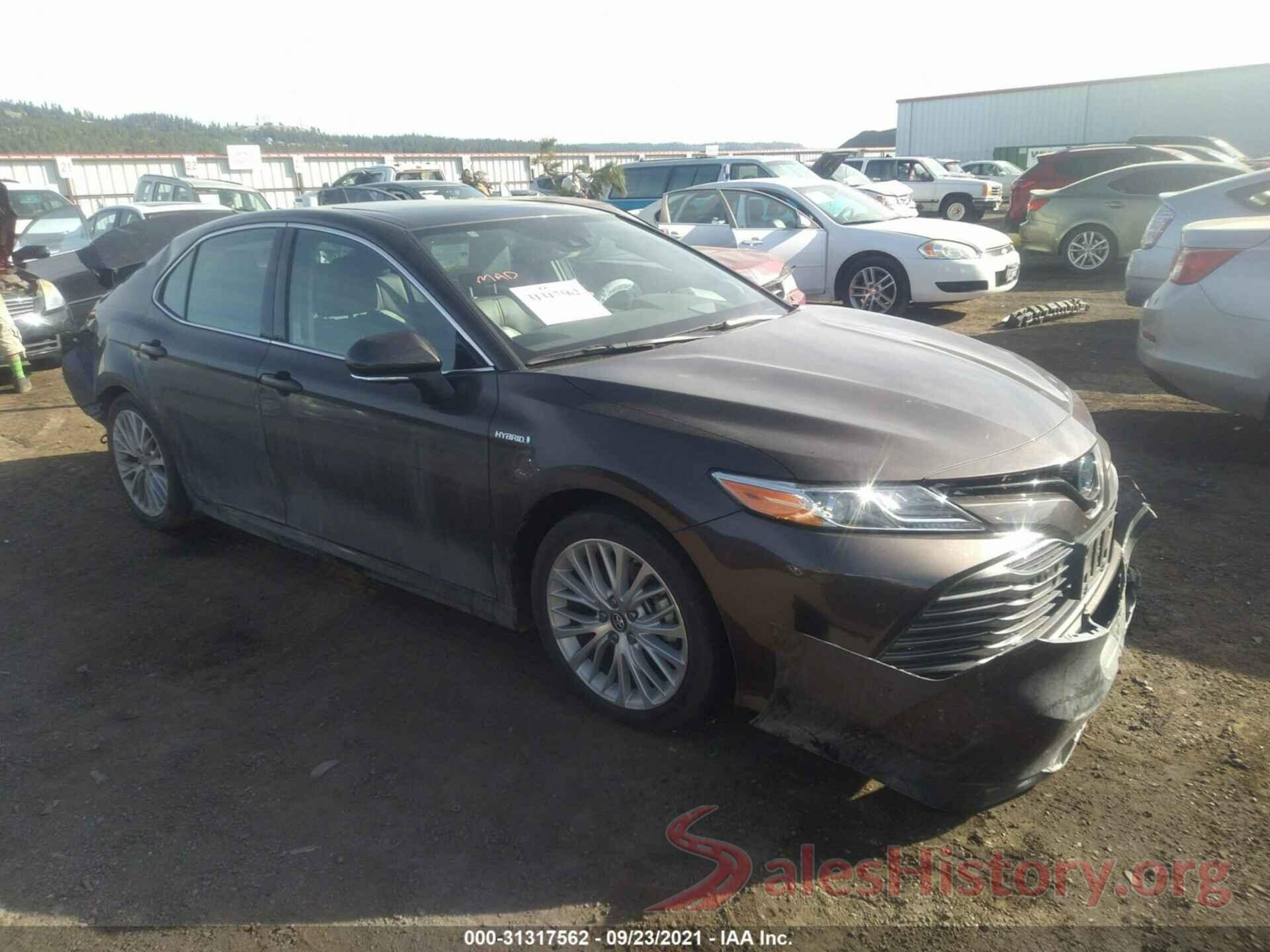 4T1B21HK7KU516412 2019 TOYOTA CAMRY