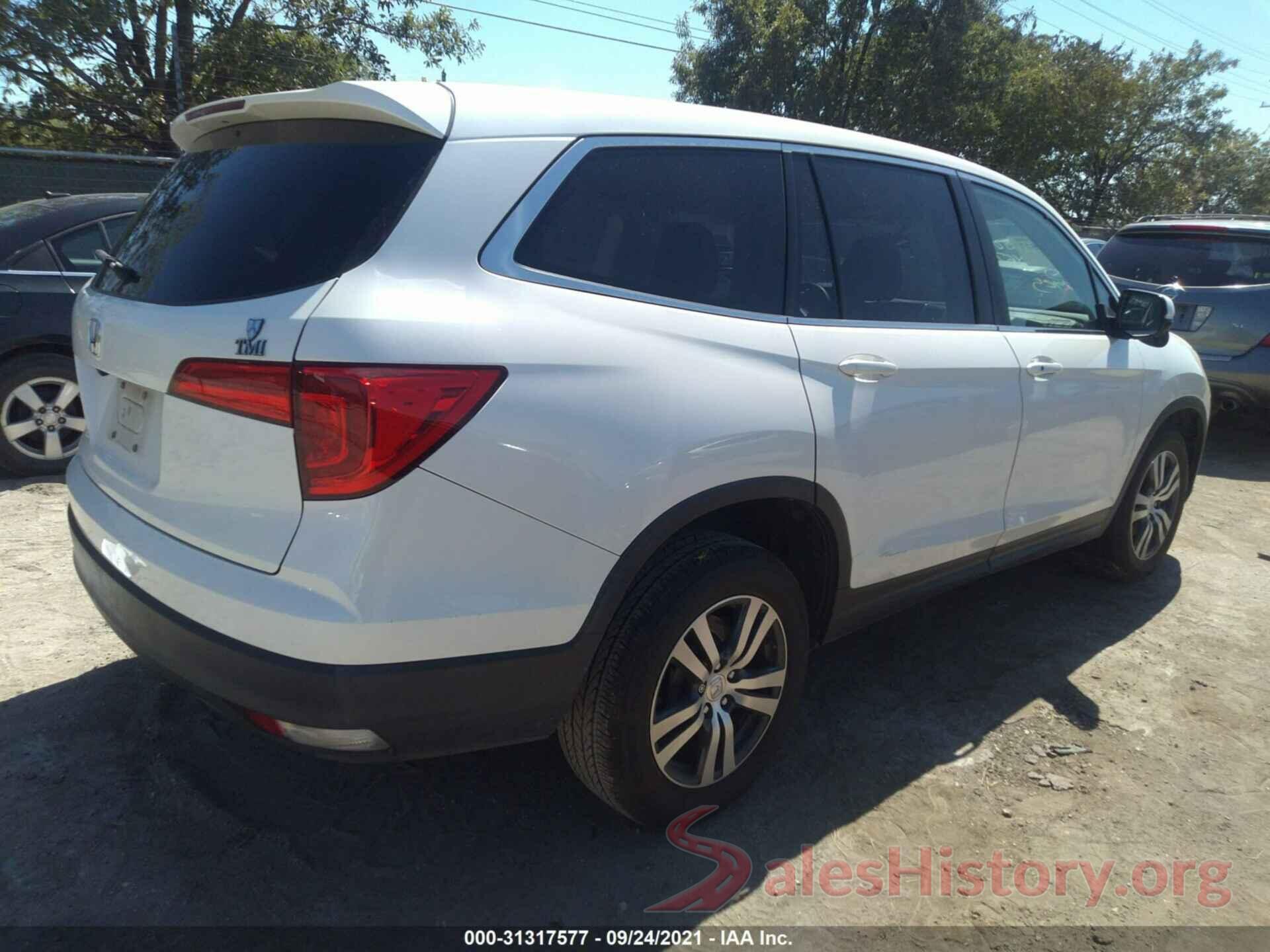 5FNYF5H36HB027925 2017 HONDA PILOT