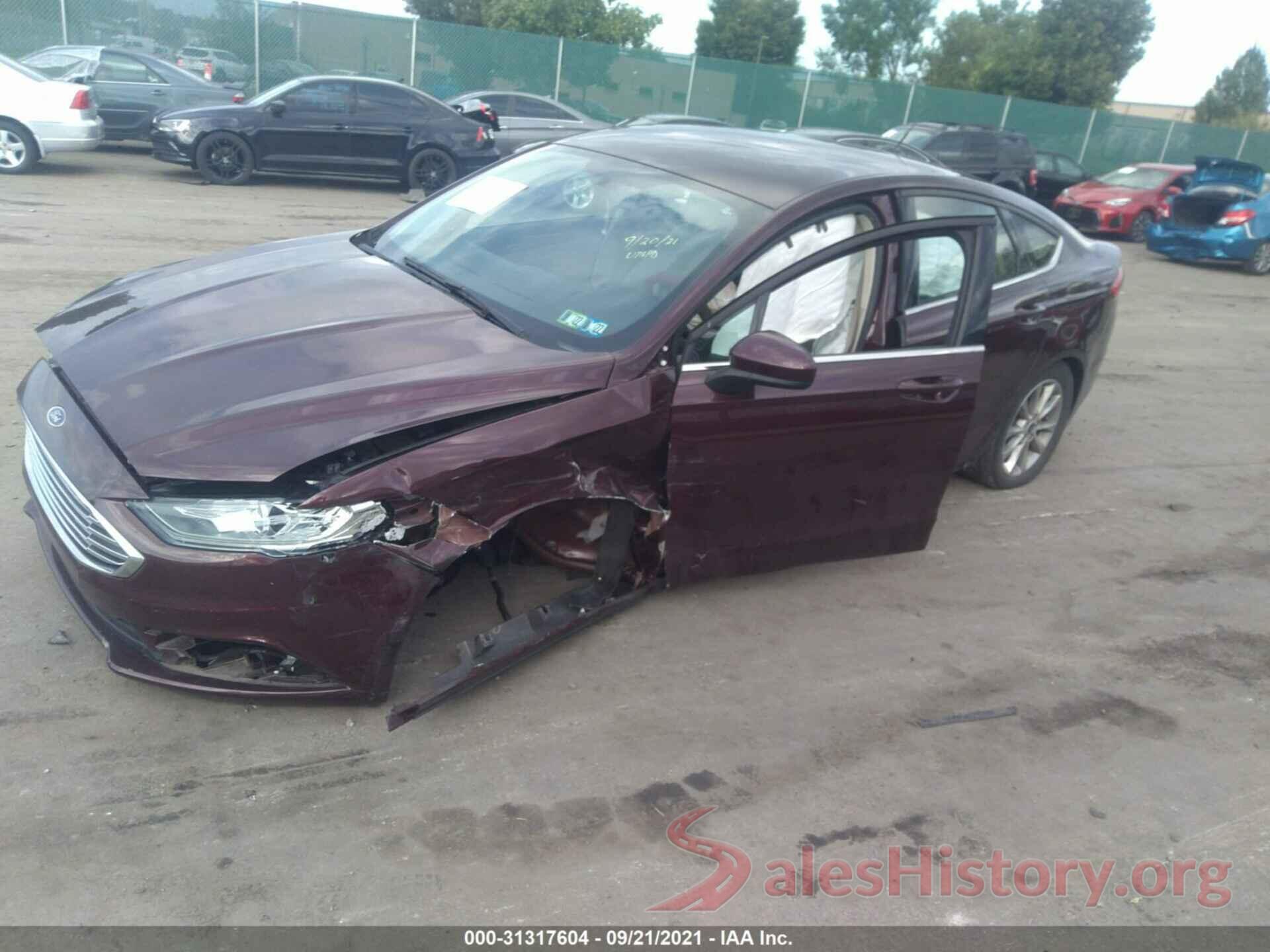 3FA6P0H75HR102564 2017 FORD FUSION