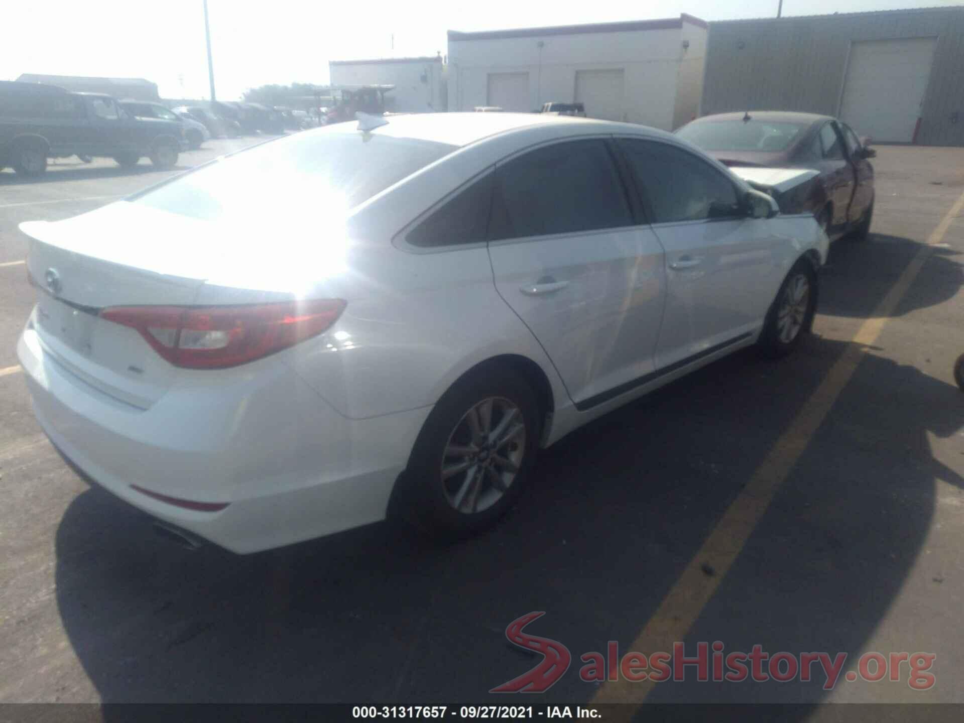 5NPE24AF9GH361170 2016 HYUNDAI SONATA