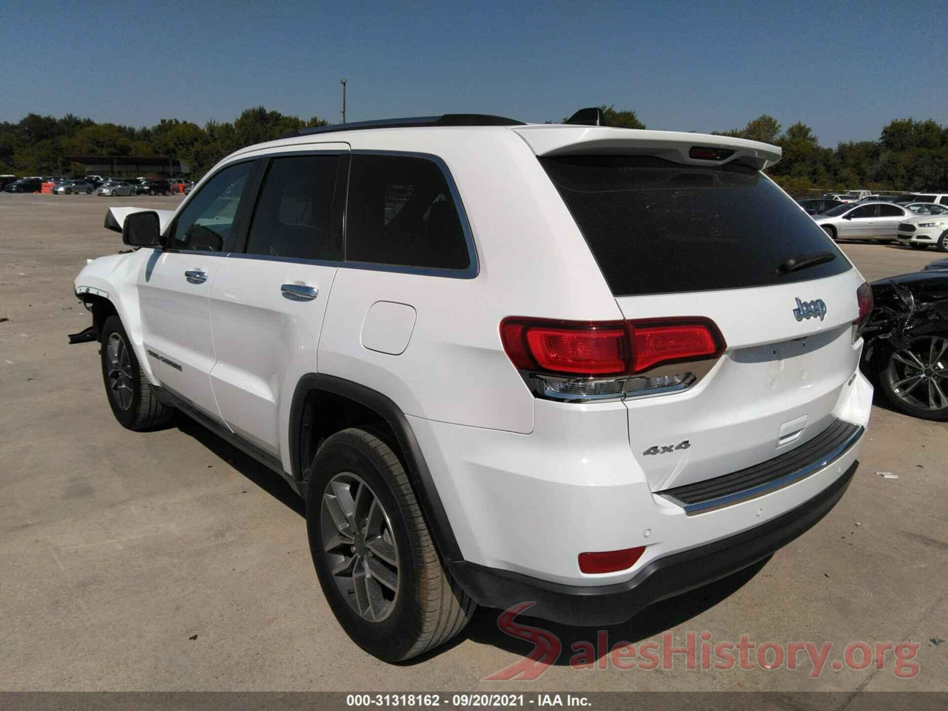 1C4RJFBG8LC288631 2020 JEEP GRAND CHEROKEE