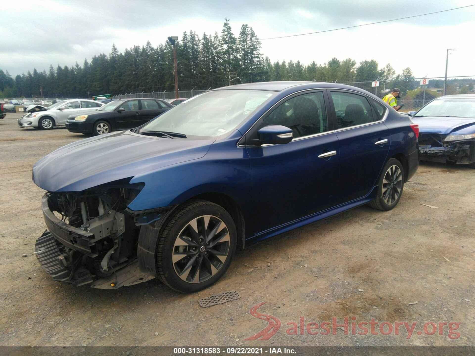 3N1AB7AP2KY322847 2019 NISSAN SENTRA