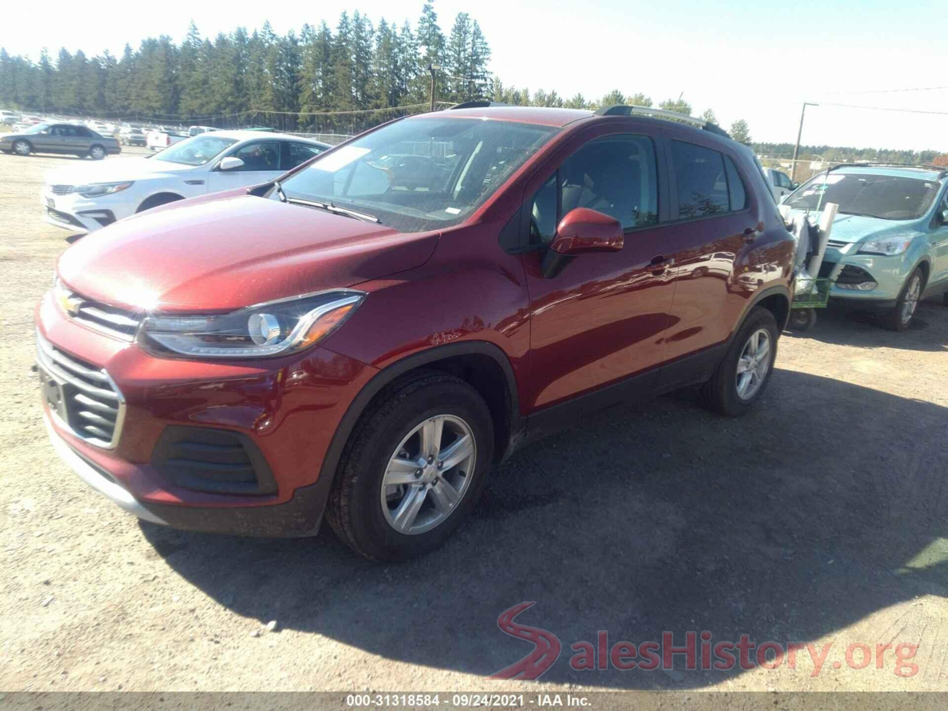 KL7CJPSB3MB331423 2021 CHEVROLET TRAX