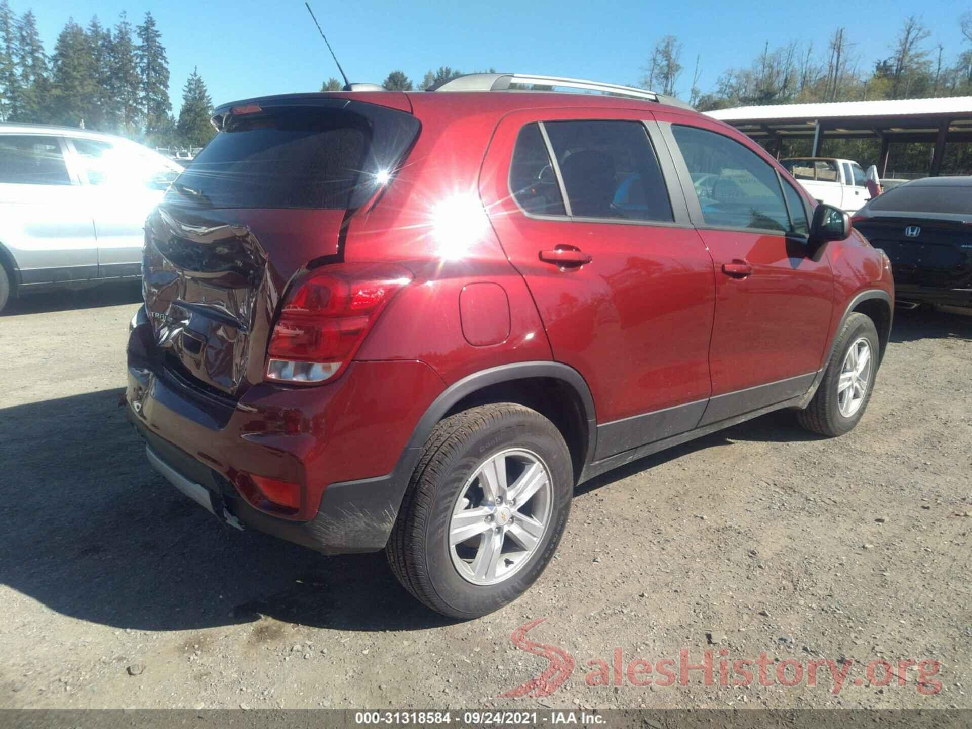 KL7CJPSB3MB331423 2021 CHEVROLET TRAX