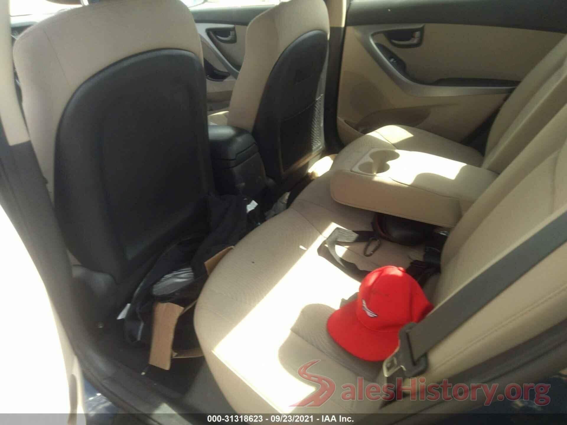 KMHDH4AE6GU586973 2016 HYUNDAI ELANTRA