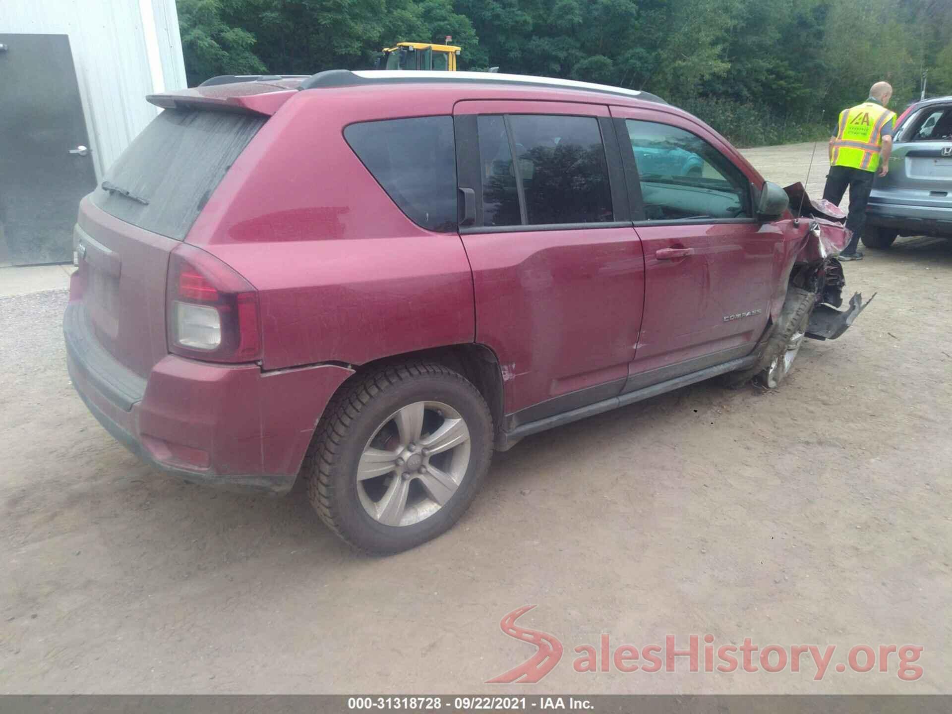 1C4NJDBB3GD778420 2016 JEEP COMPASS