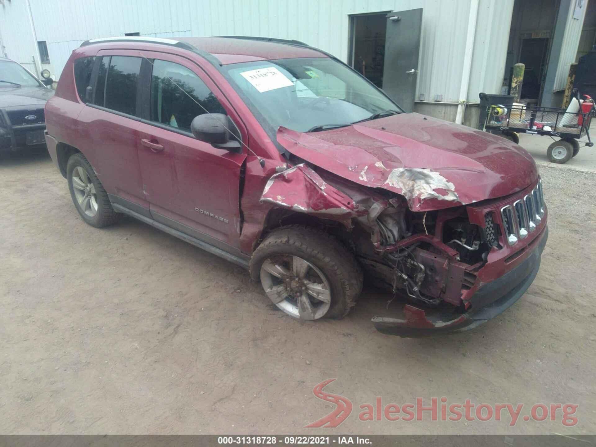 1C4NJDBB3GD778420 2016 JEEP COMPASS