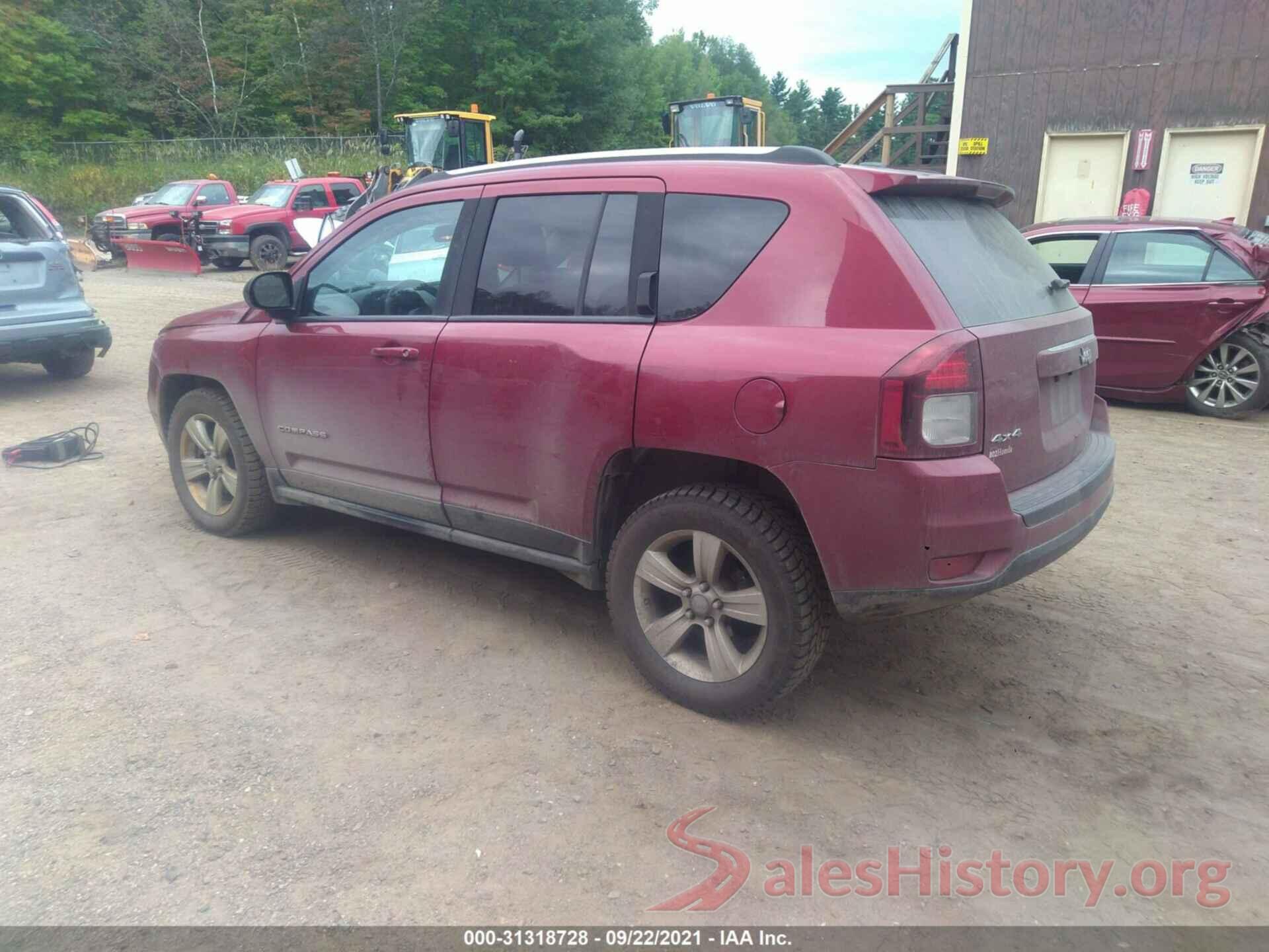 1C4NJDBB3GD778420 2016 JEEP COMPASS