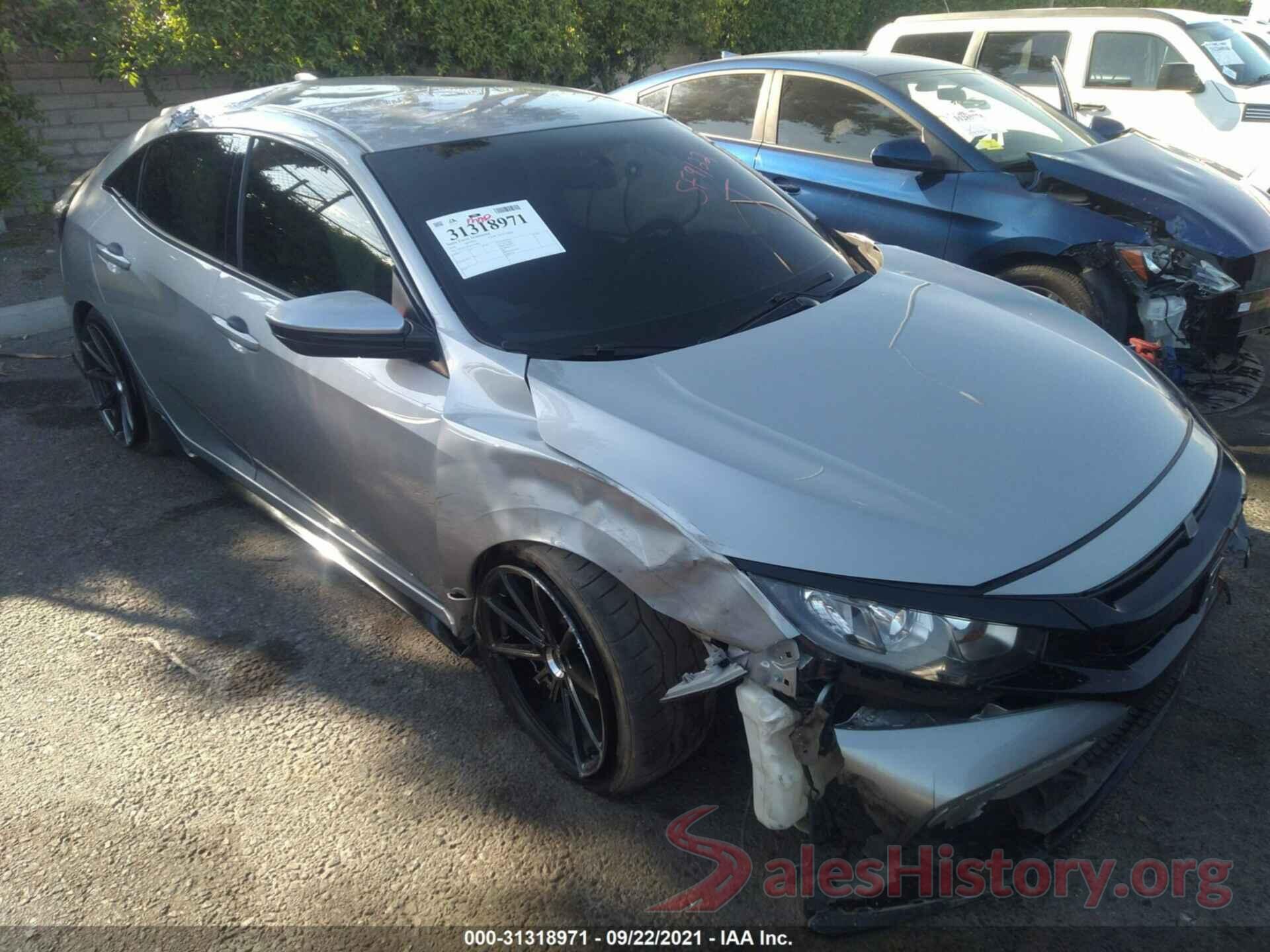 SHHFK7H41JU413860 2018 HONDA CIVIC HATCHBACK