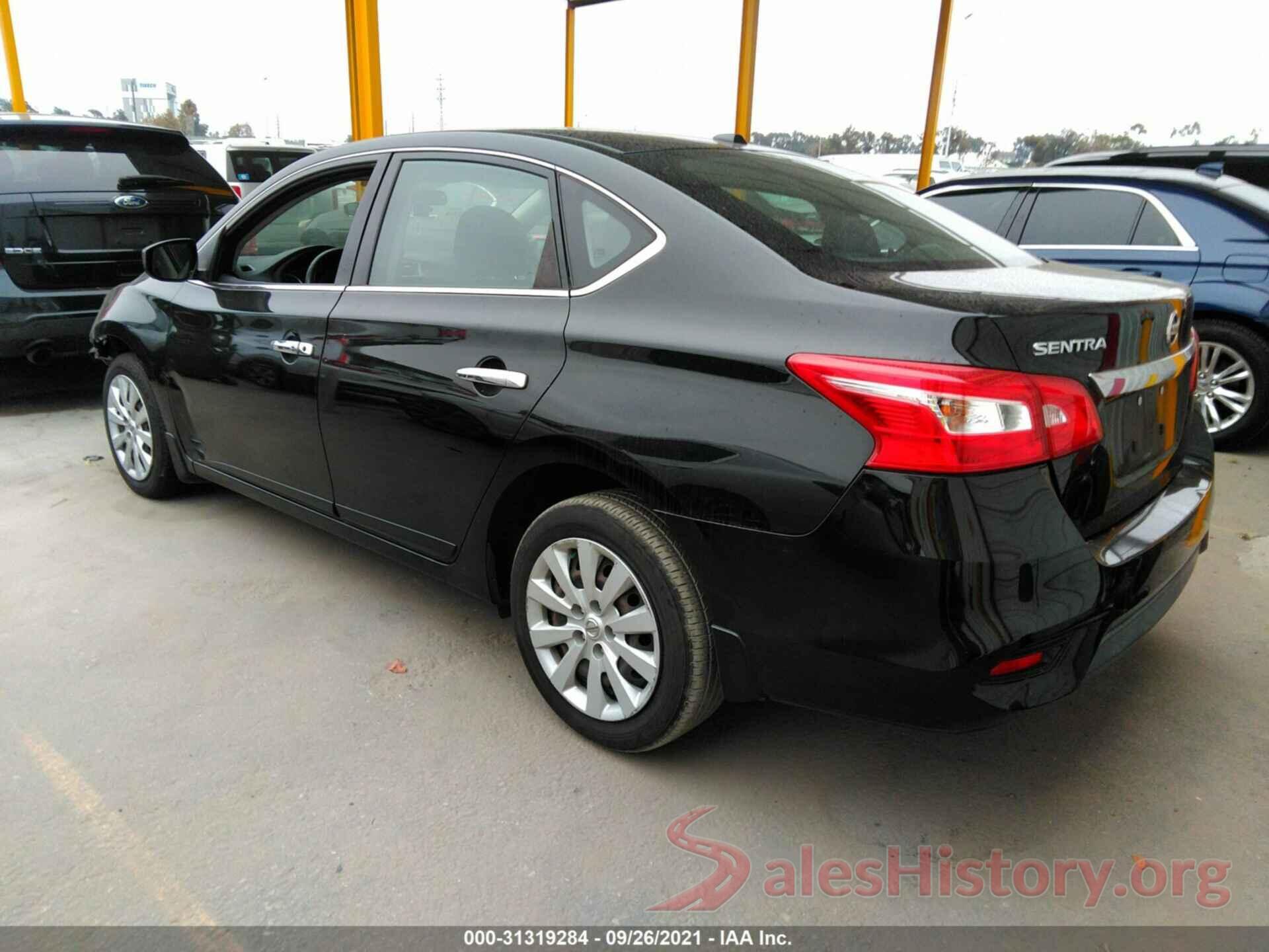 3N1AB7APXGL680671 2016 NISSAN SENTRA