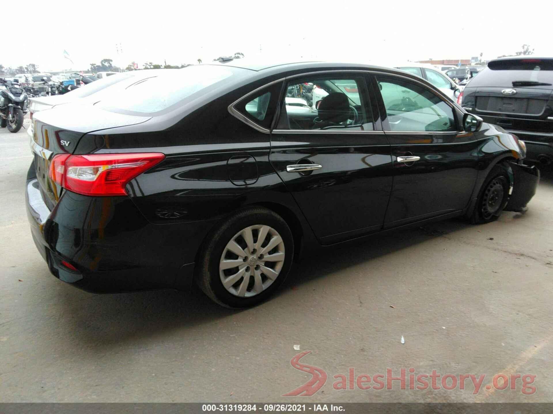 3N1AB7APXGL680671 2016 NISSAN SENTRA