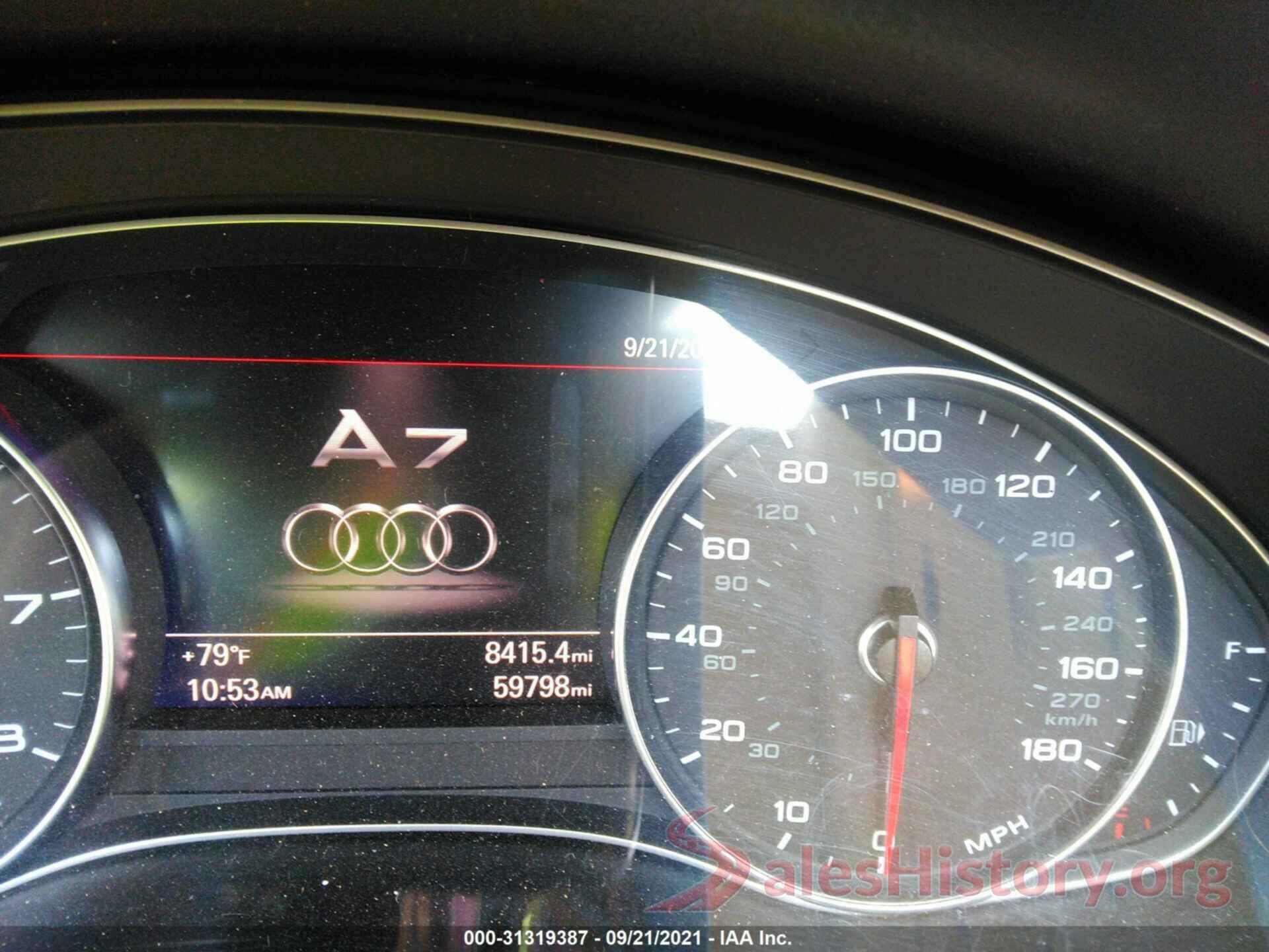 WAUWGAFCXGN014947 2016 AUDI A7