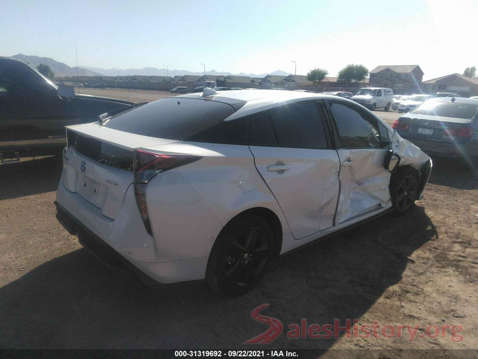 JTDKARFU4J3546983 2018 TOYOTA PRIUS