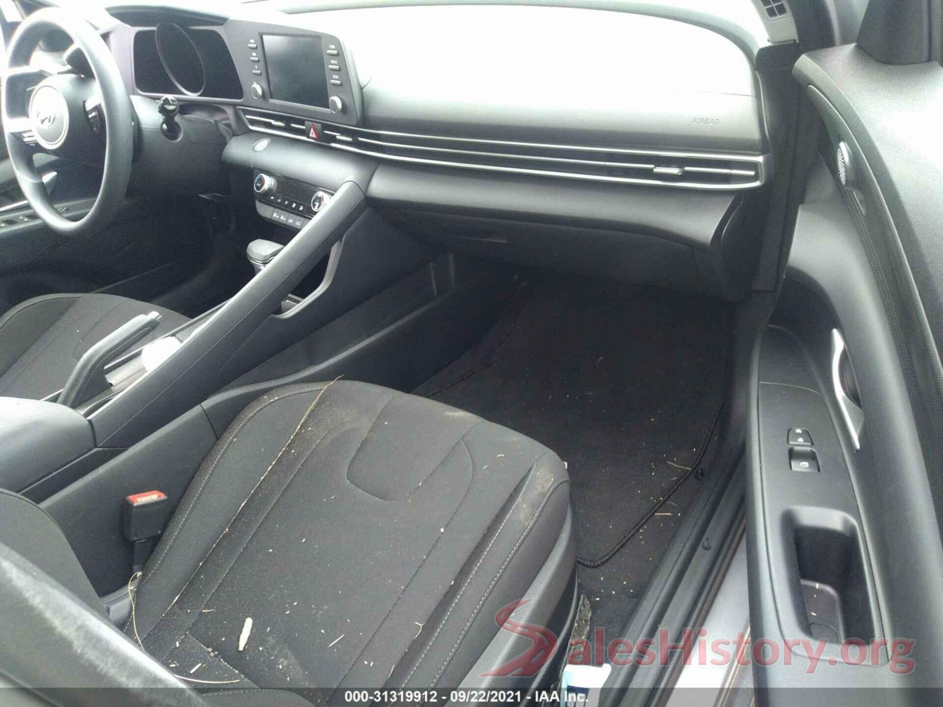 5NPLM4AG1MH037734 2021 HYUNDAI ELANTRA