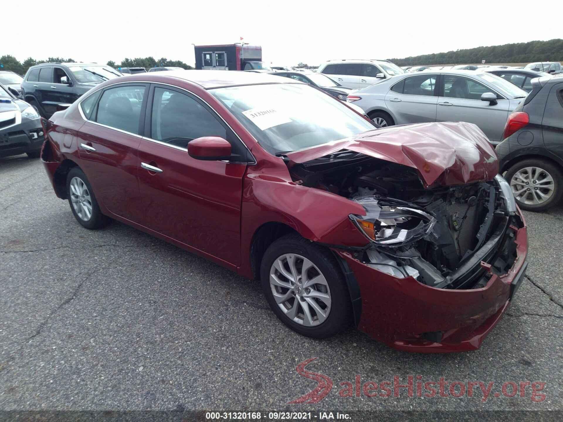 3N1AB7AP2KY273908 2019 NISSAN SENTRA