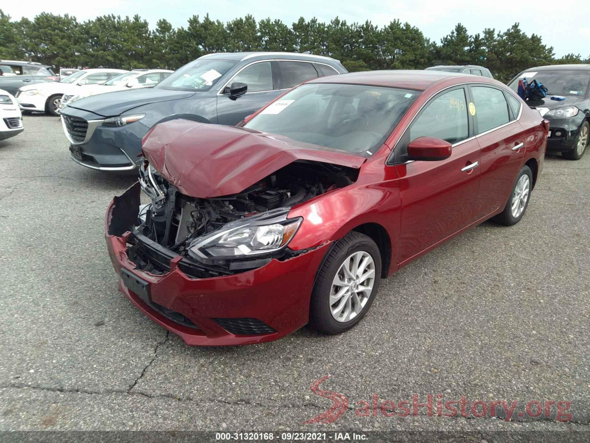 3N1AB7AP2KY273908 2019 NISSAN SENTRA