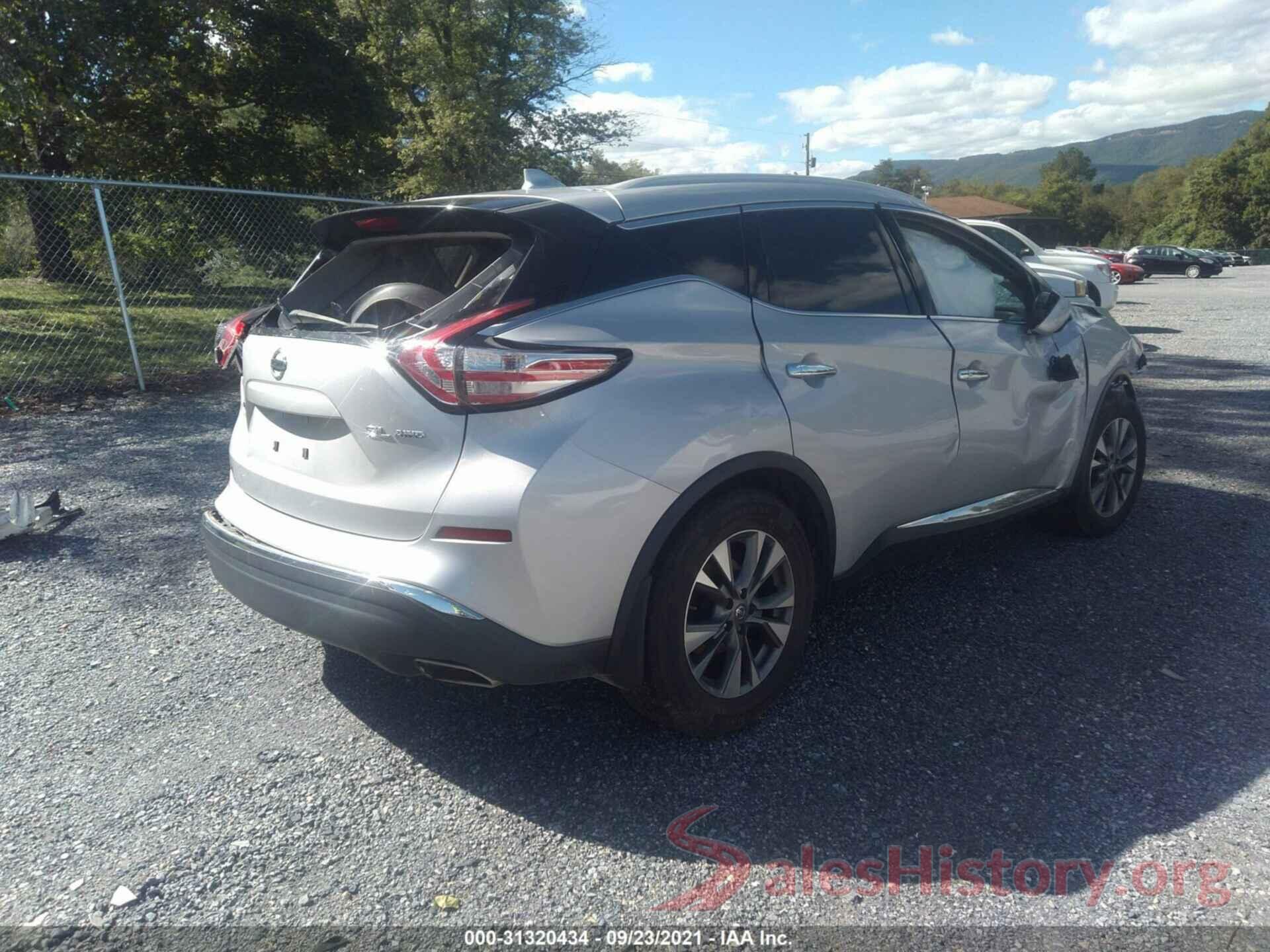 5N1AZ2MH9GN171506 2016 NISSAN MURANO