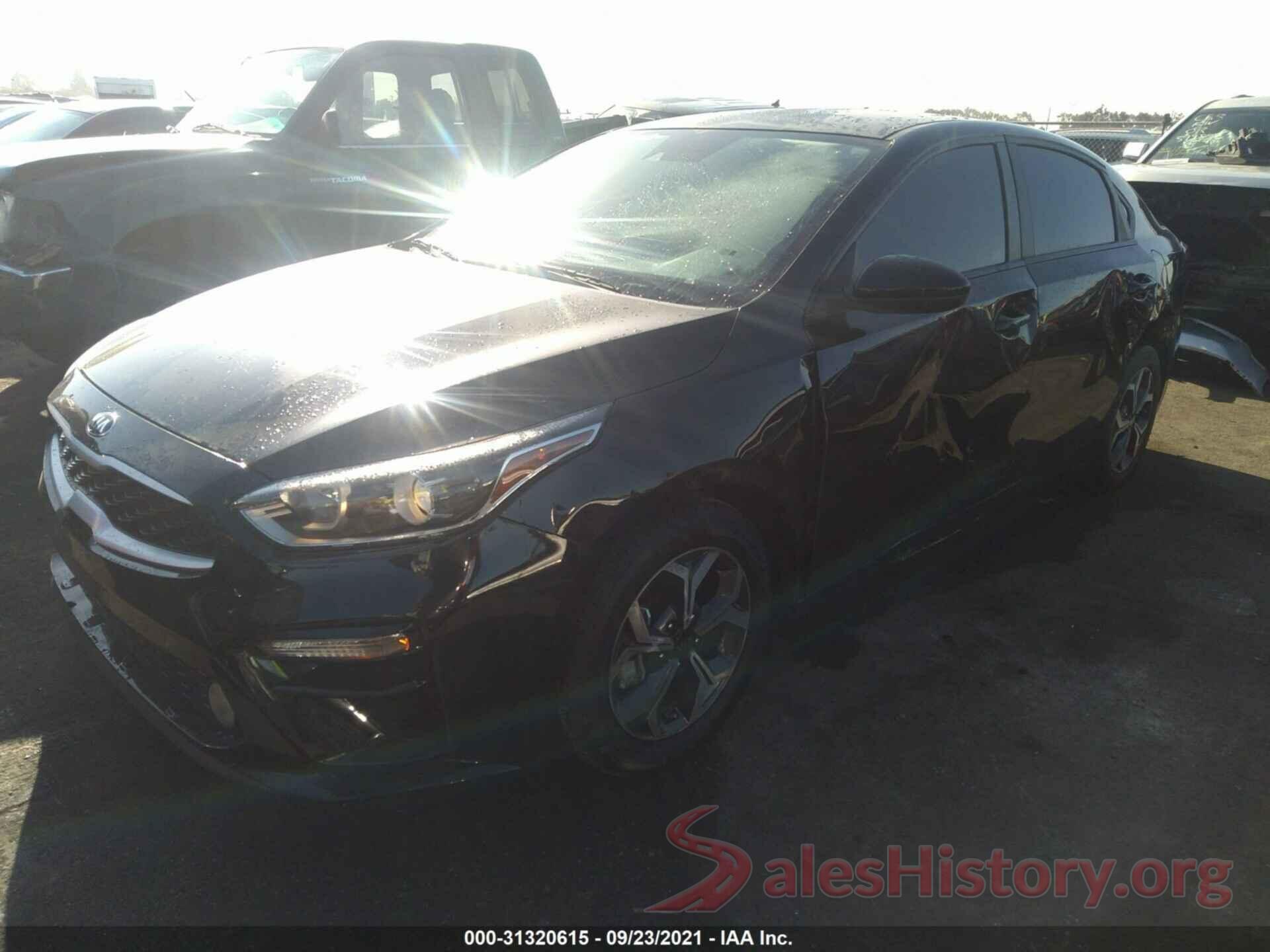 3KPF24ADXKE137535 2019 KIA FORTE