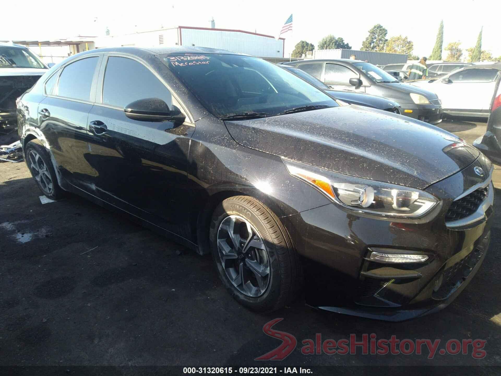 3KPF24ADXKE137535 2019 KIA FORTE