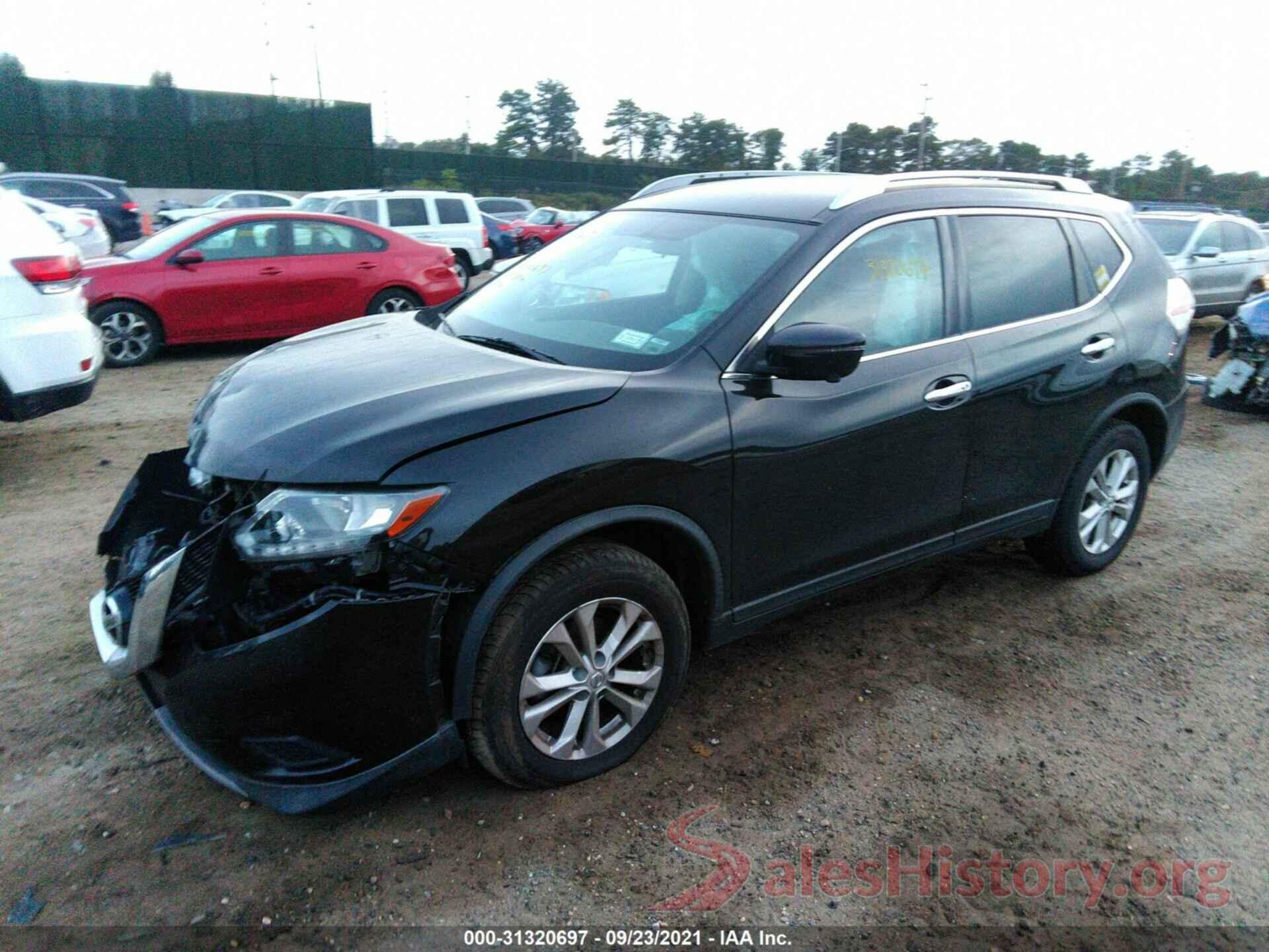 KNMAT2MV7GP729028 2016 NISSAN ROGUE