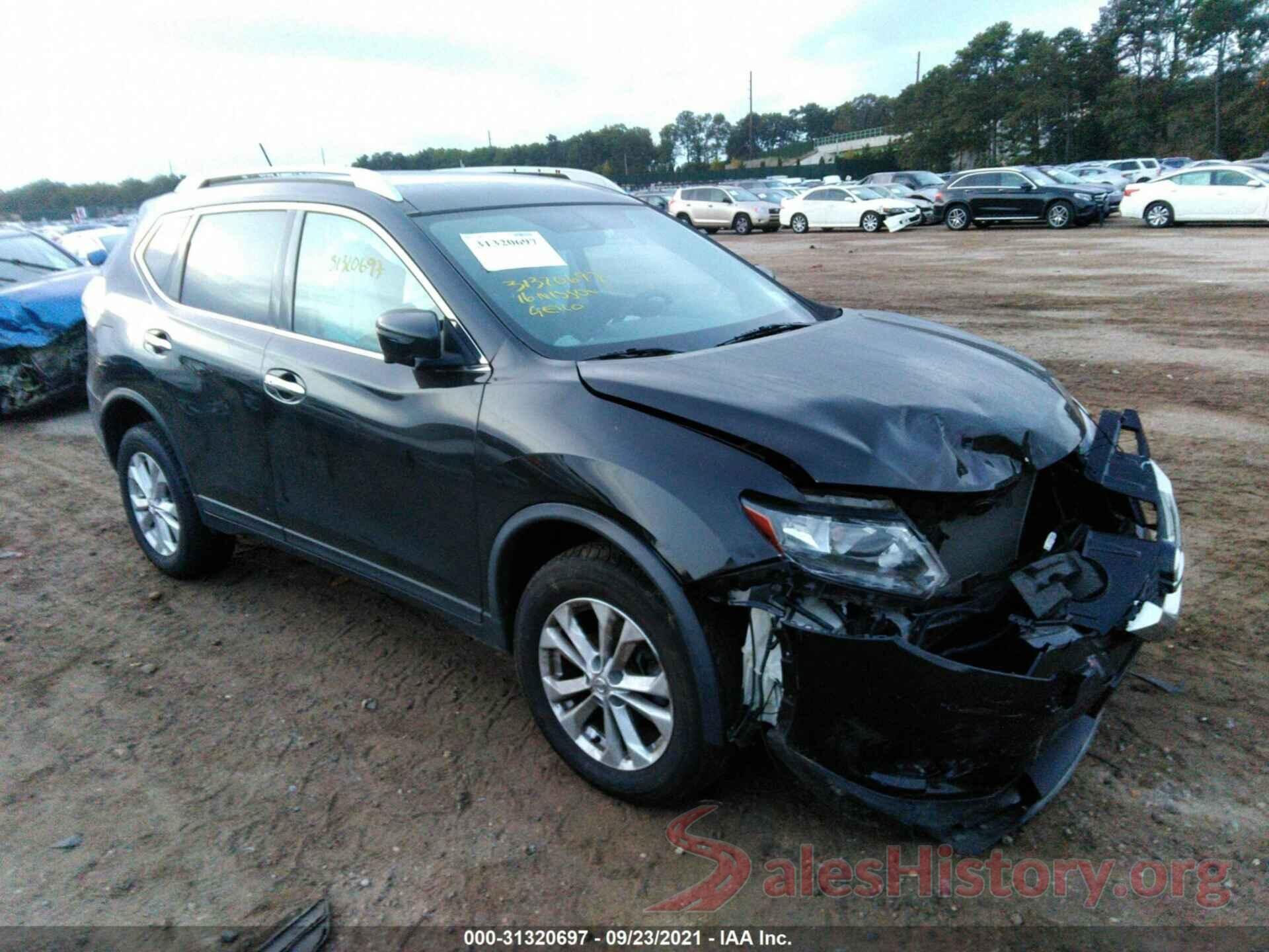 KNMAT2MV7GP729028 2016 NISSAN ROGUE