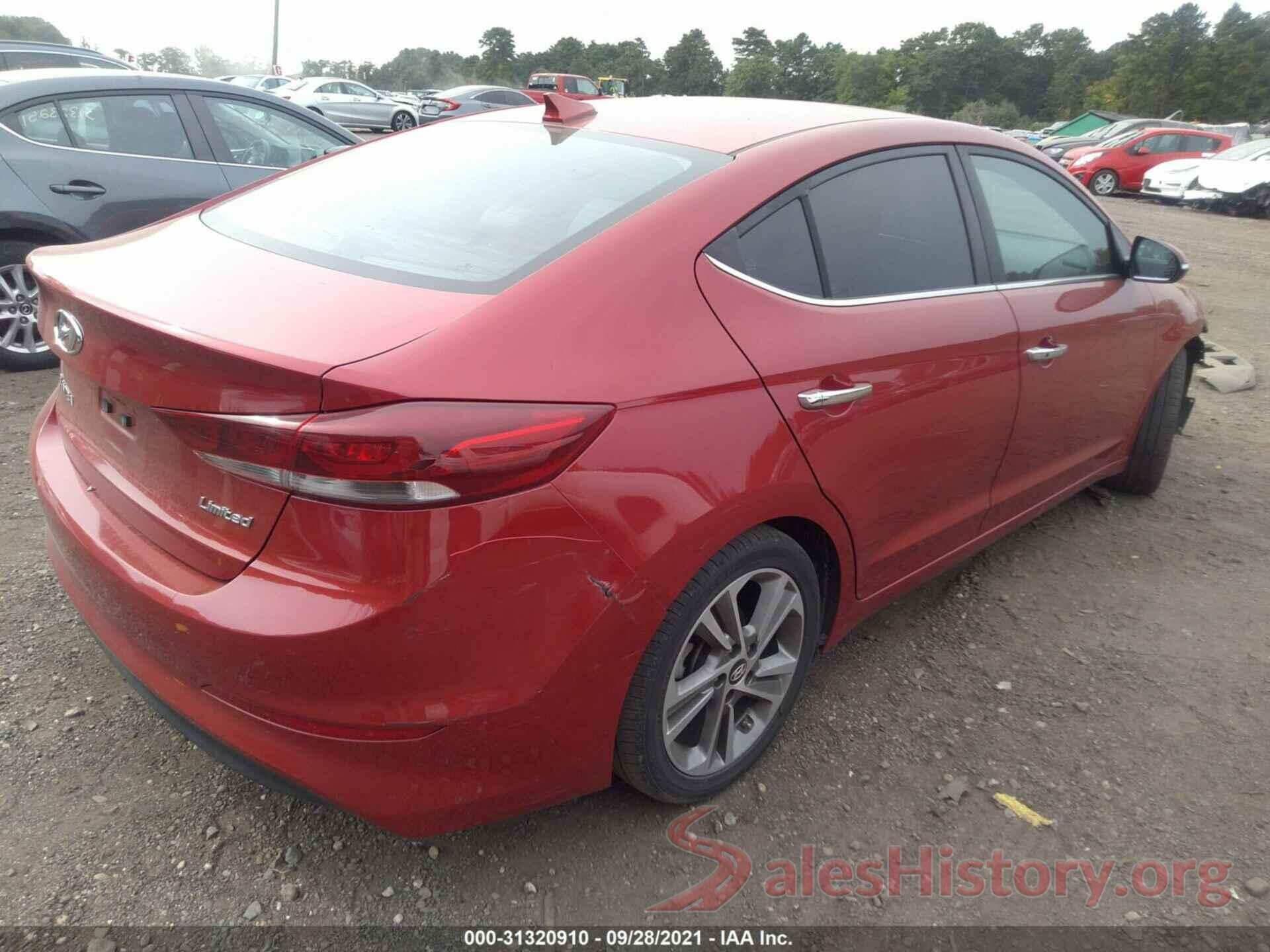 5NPD84LF3HH087196 2017 HYUNDAI ELANTRA