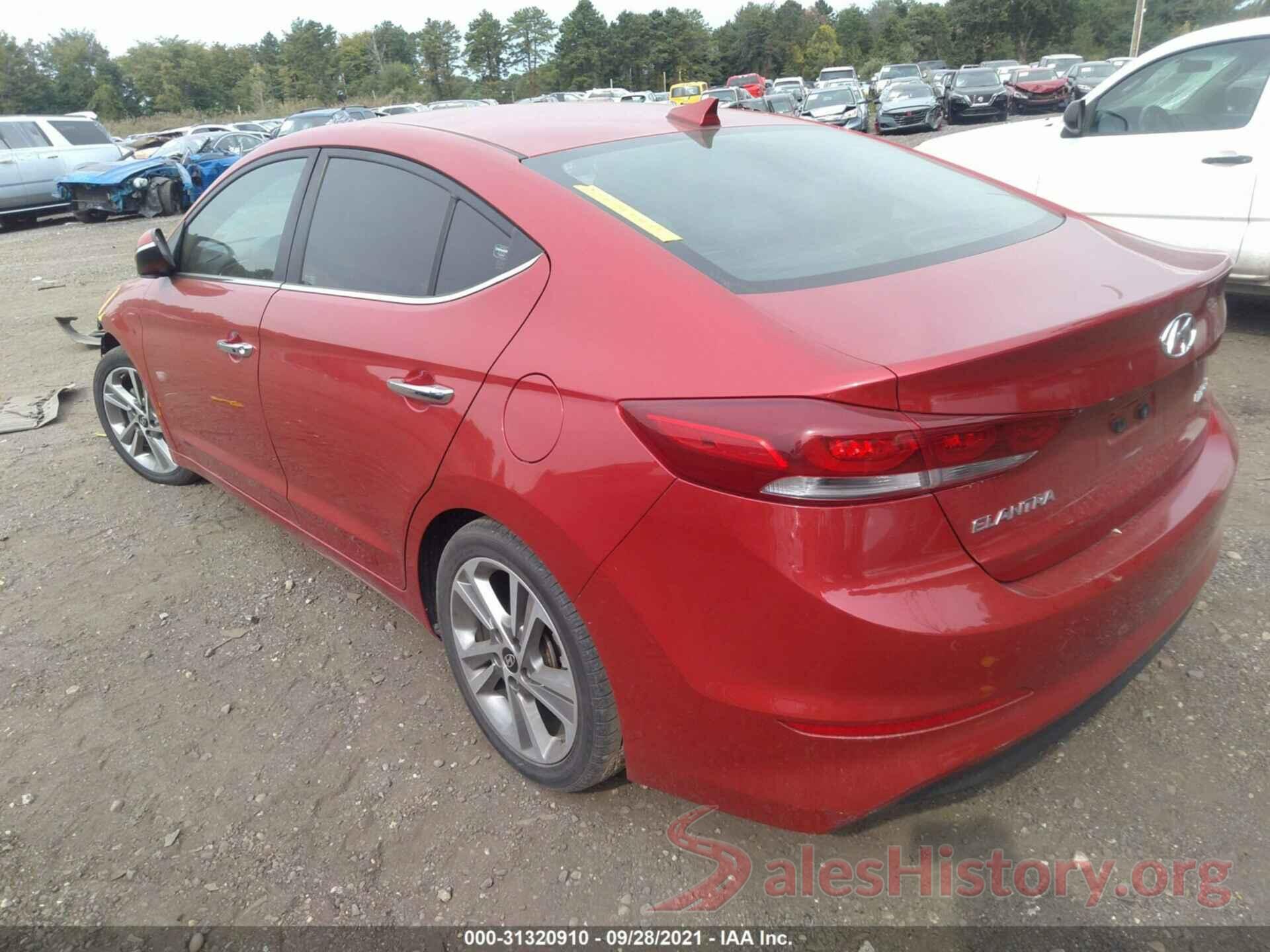 5NPD84LF3HH087196 2017 HYUNDAI ELANTRA