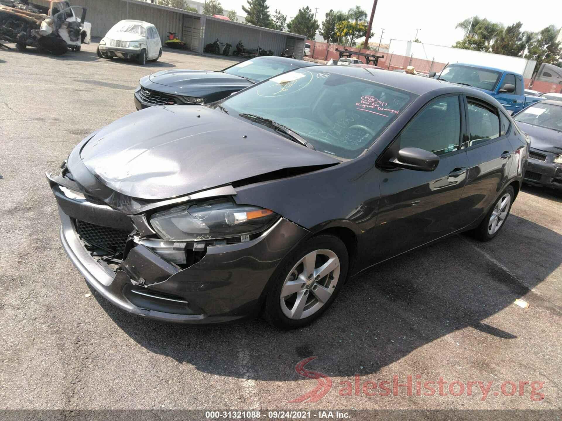 1C3CDFBB0GD727858 2016 DODGE DART