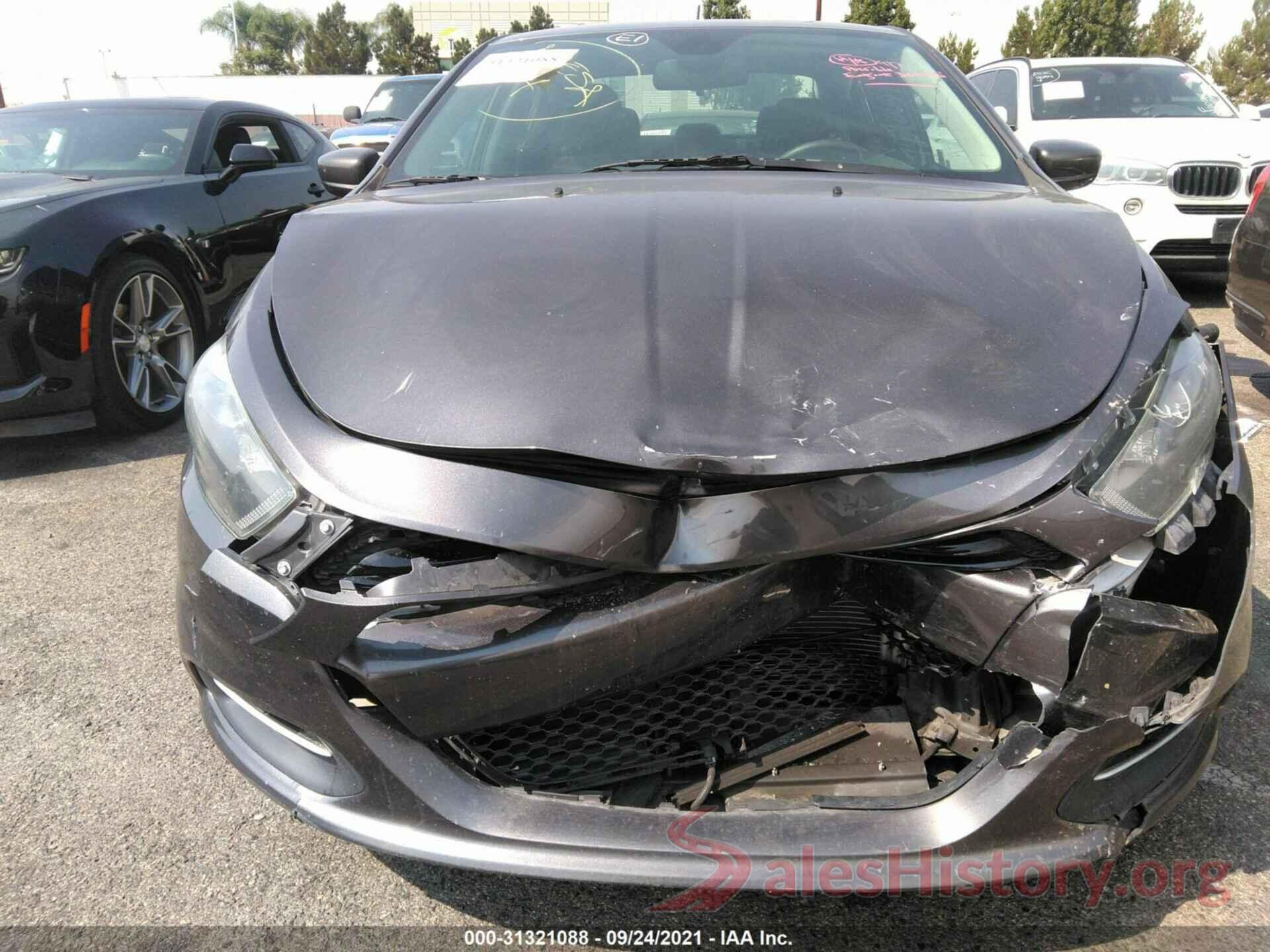 1C3CDFBB0GD727858 2016 DODGE DART