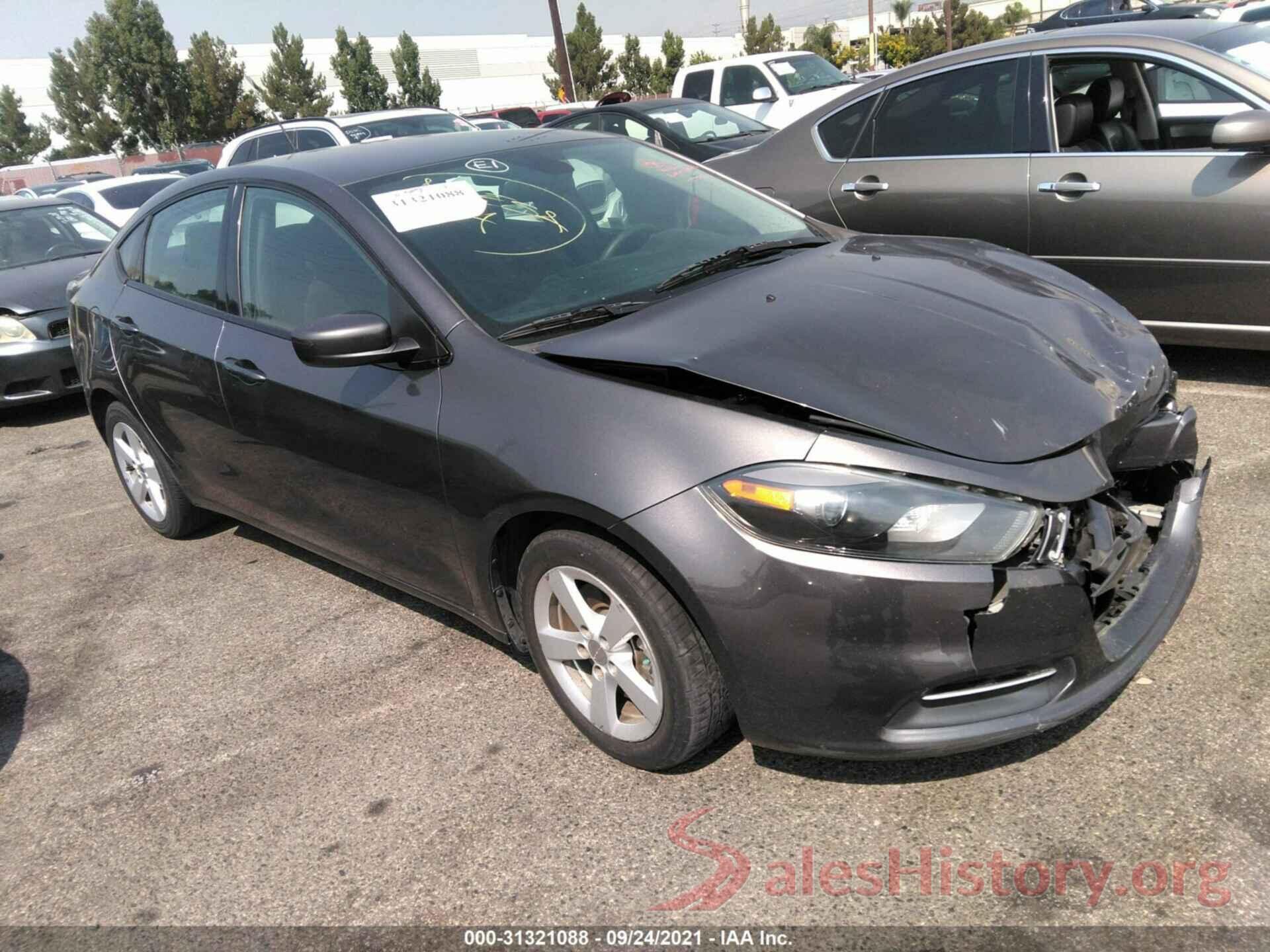 1C3CDFBB0GD727858 2016 DODGE DART